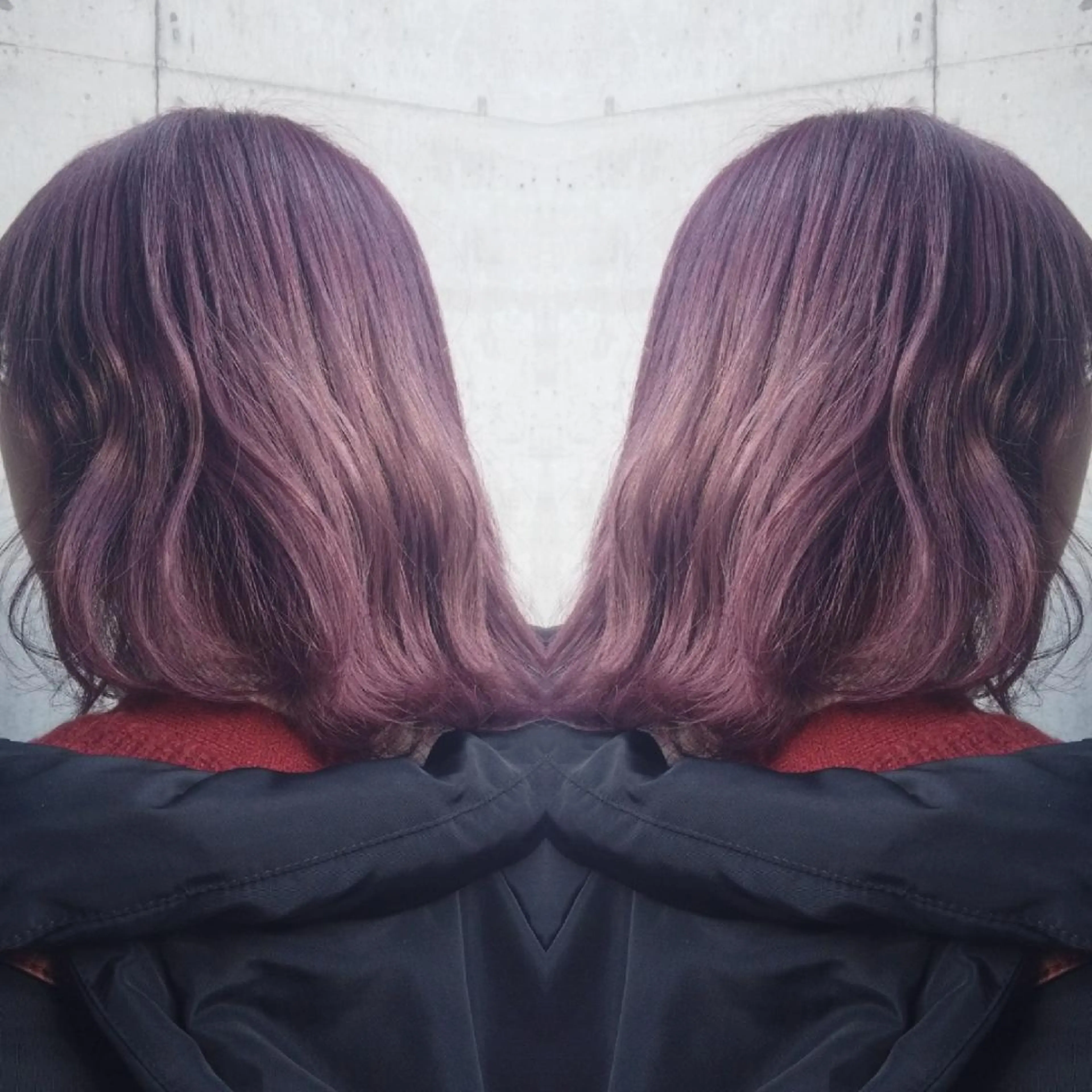 カラー ミディアム ヘアアレンジ ブリーチ ケアブリーチ カット ヘアカラー トリートメント 竹内啓太 ボブのヘアスタイル