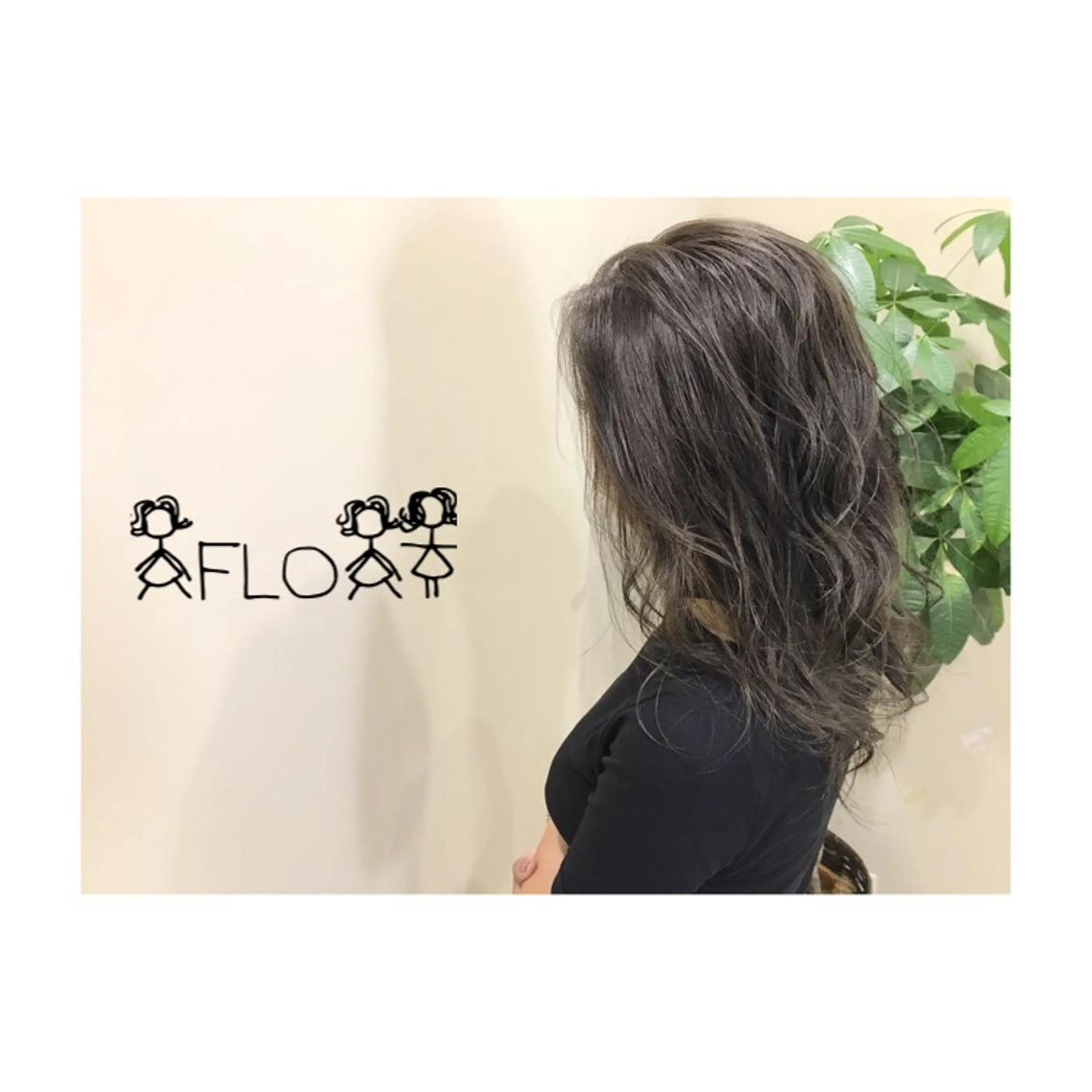 ロング 韓国レイヤー×透明感 髪質改善　武田涼のヘアスタイル