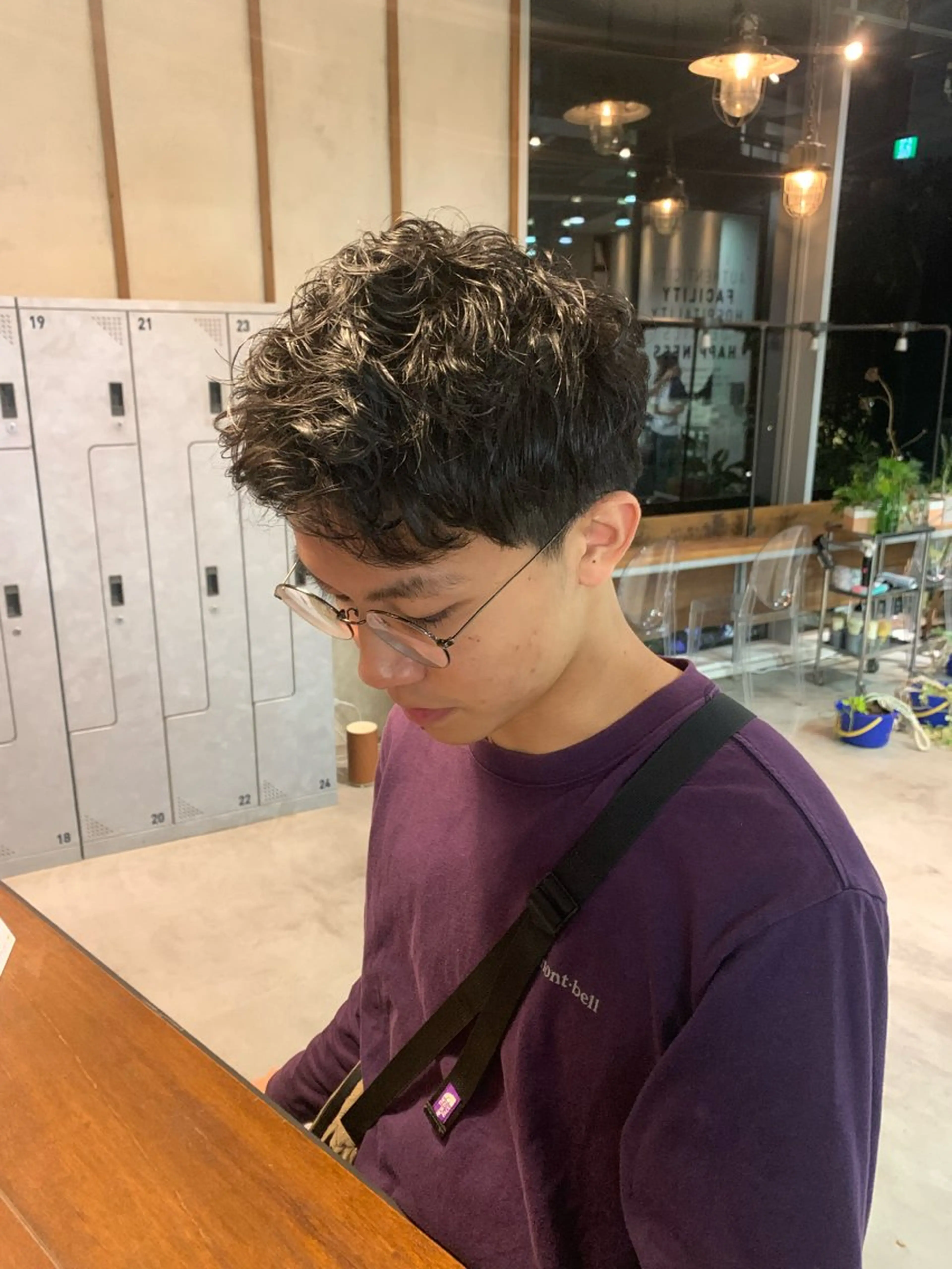 ショート パーマ メンズ Door代官山所属・詩織/パーマ /代官山のヘアスタイル