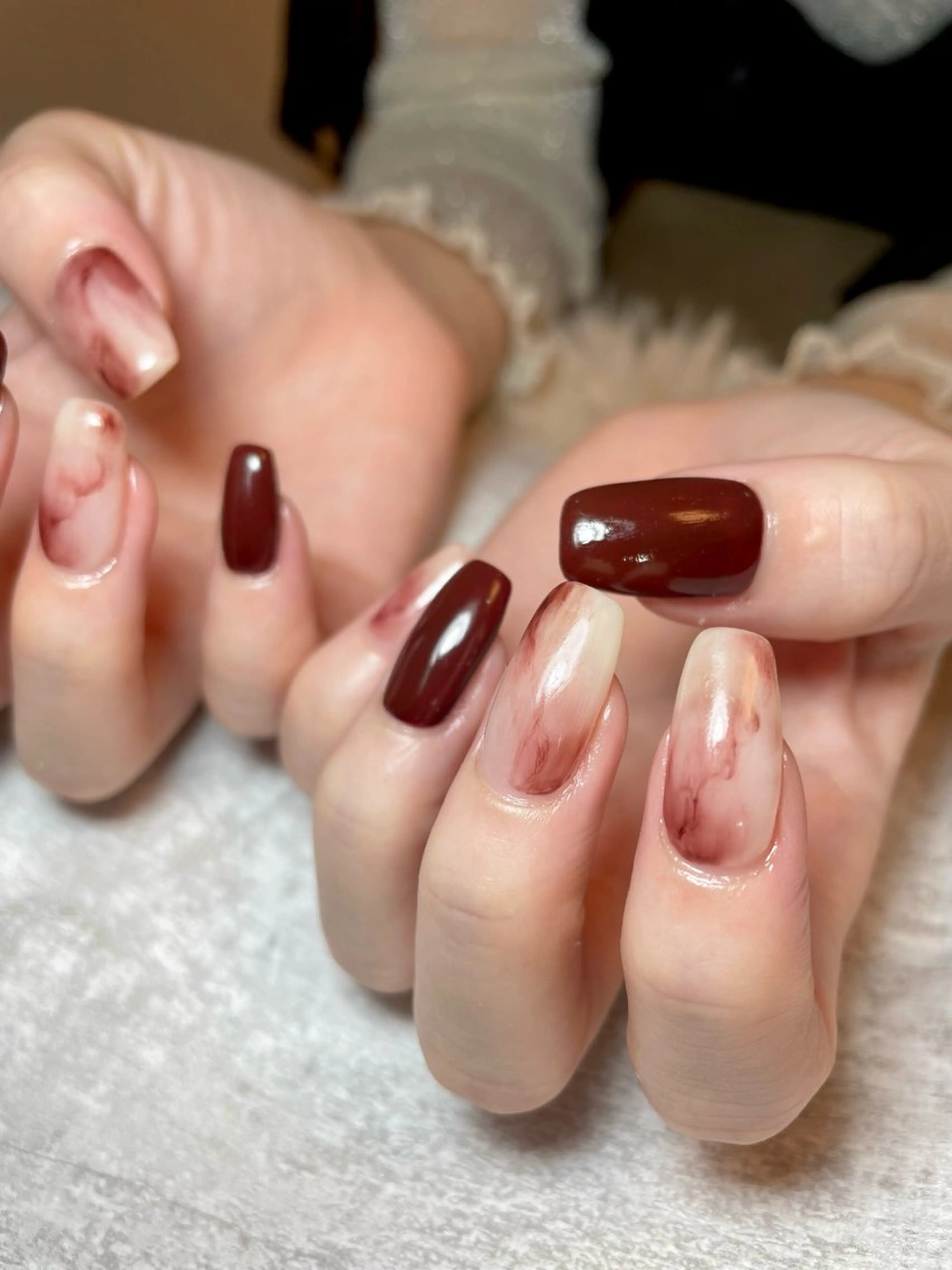 ネイル 持ち込み ニュアンスネイル BEAUTY GARDEN 【nail salon unseul】所属・nana .のネイルデザイン