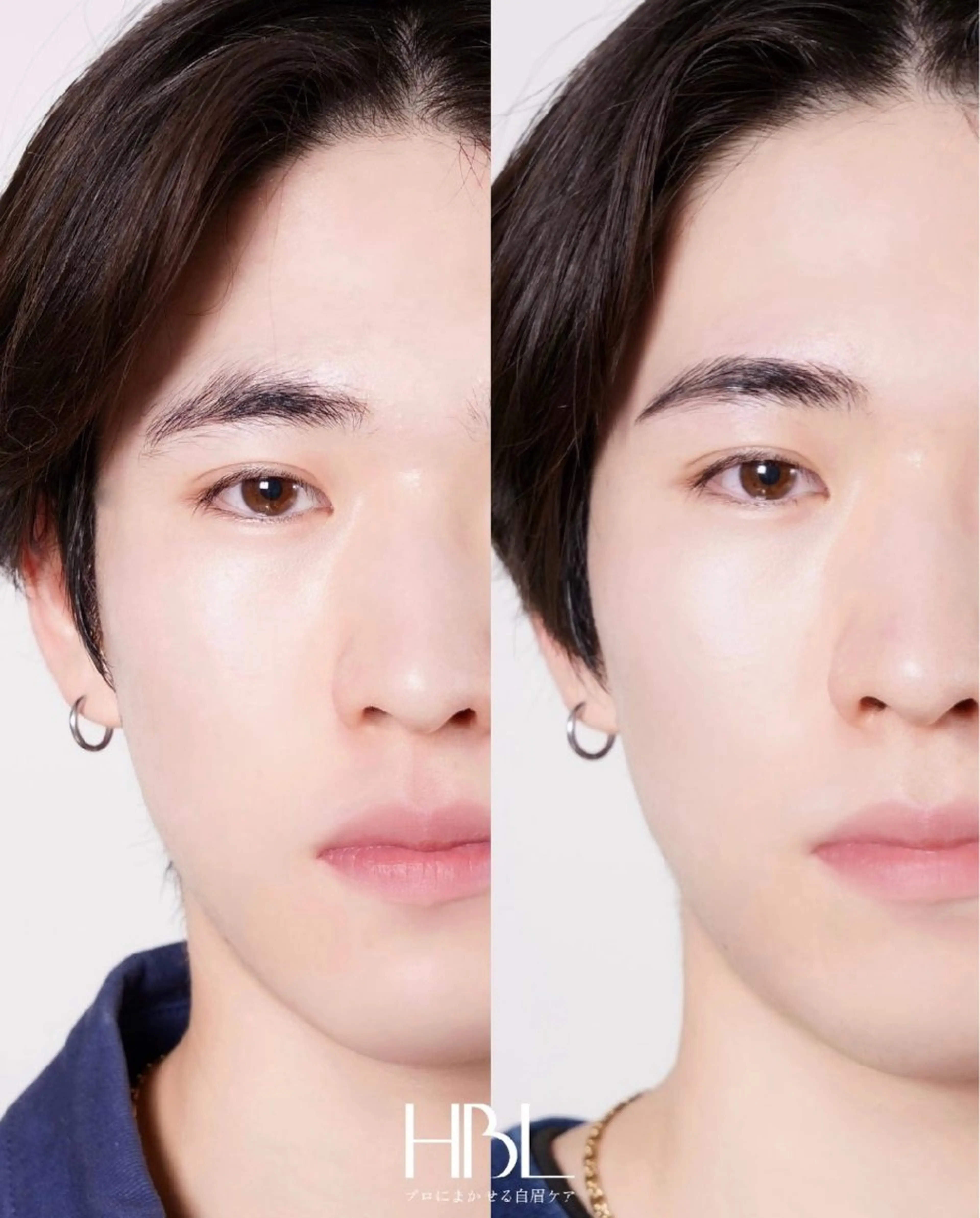 (新規/男性 )HBL毛流れ改善＆WAX脱毛 ハリウッドブロウリフトの写真
