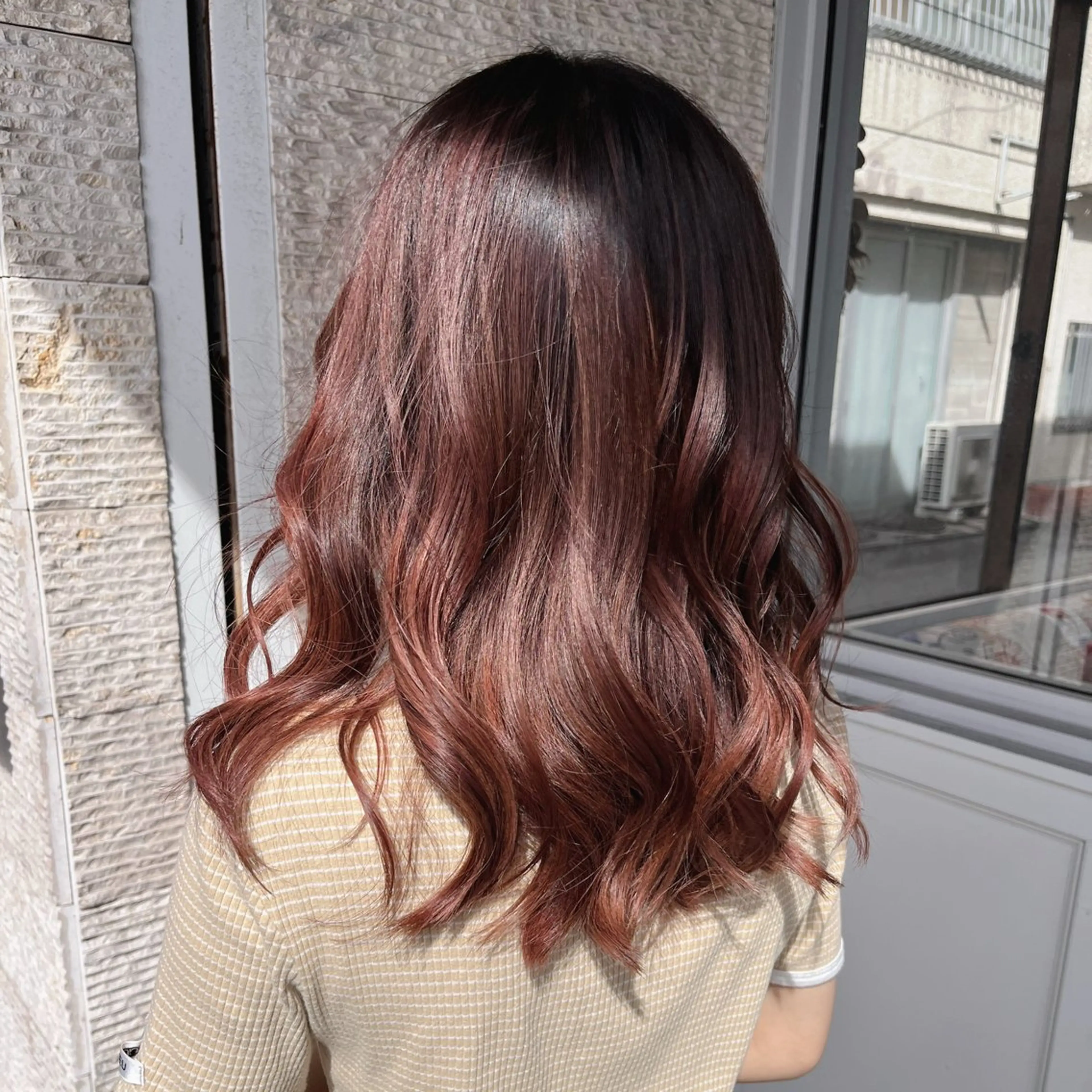 カラー sena 西大分Marianaのヘアスタイル