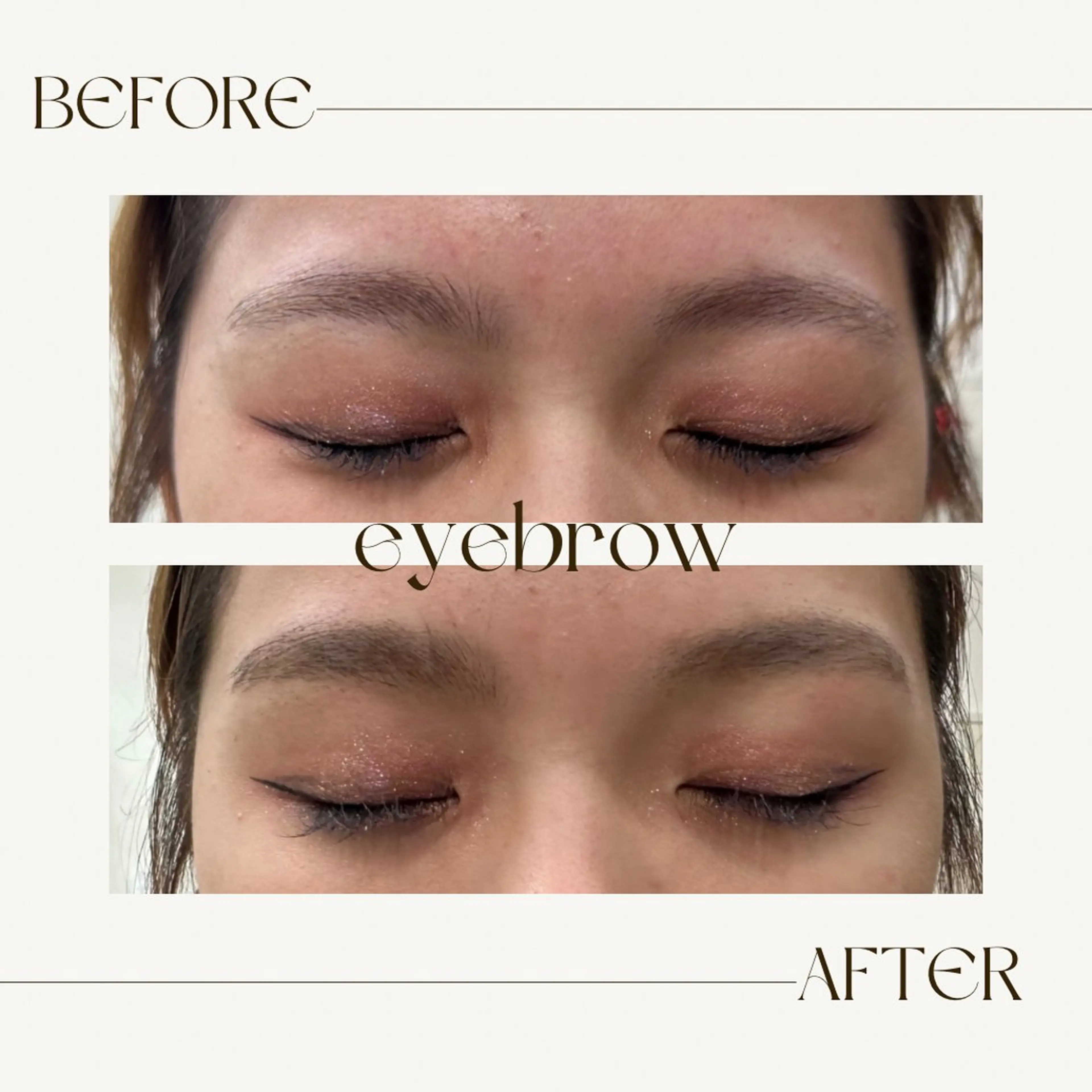 アイブロウ ハイトーン/暖色/ 眉/メイク/Rinaのヘアスタイル