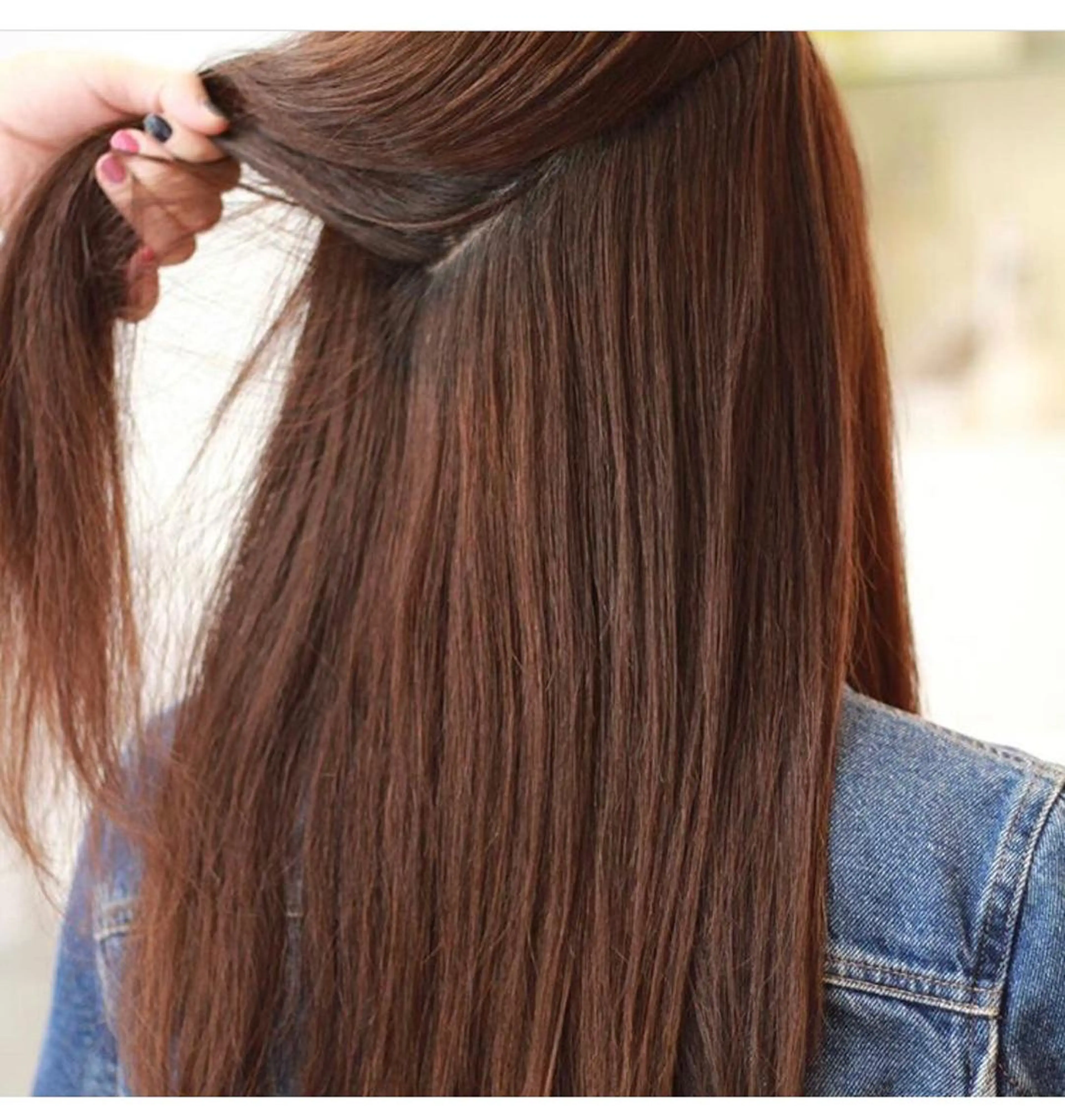 ロング 縮毛矯正 GOSSIP所属・GOSSIP信国 瑞絵のヘアスタイル