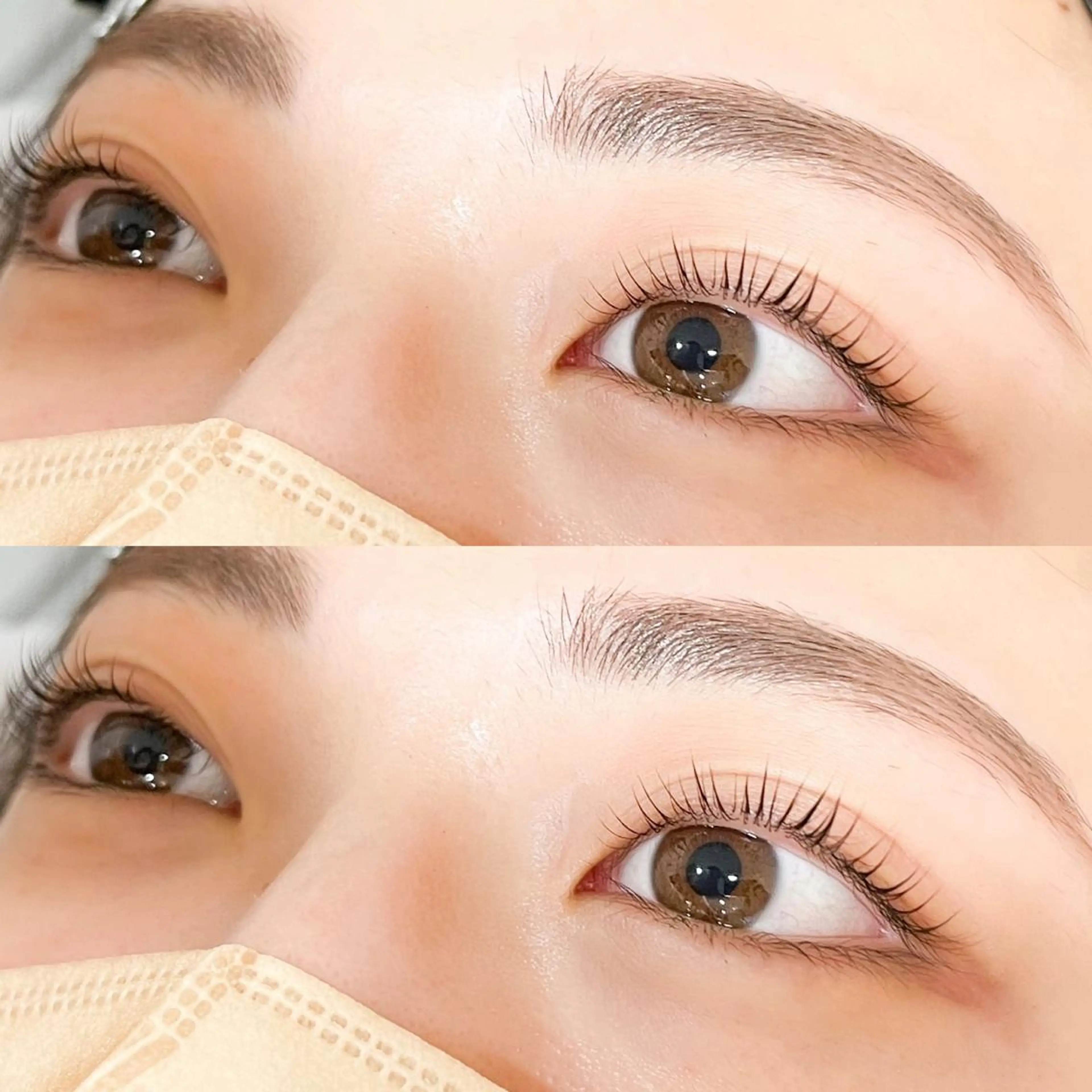 SETでお得♡🌈アイブロウスタイリング×パリジェンヌラッシュリフト(パーマ変更可)🌈【リピーター様+700円】の写真