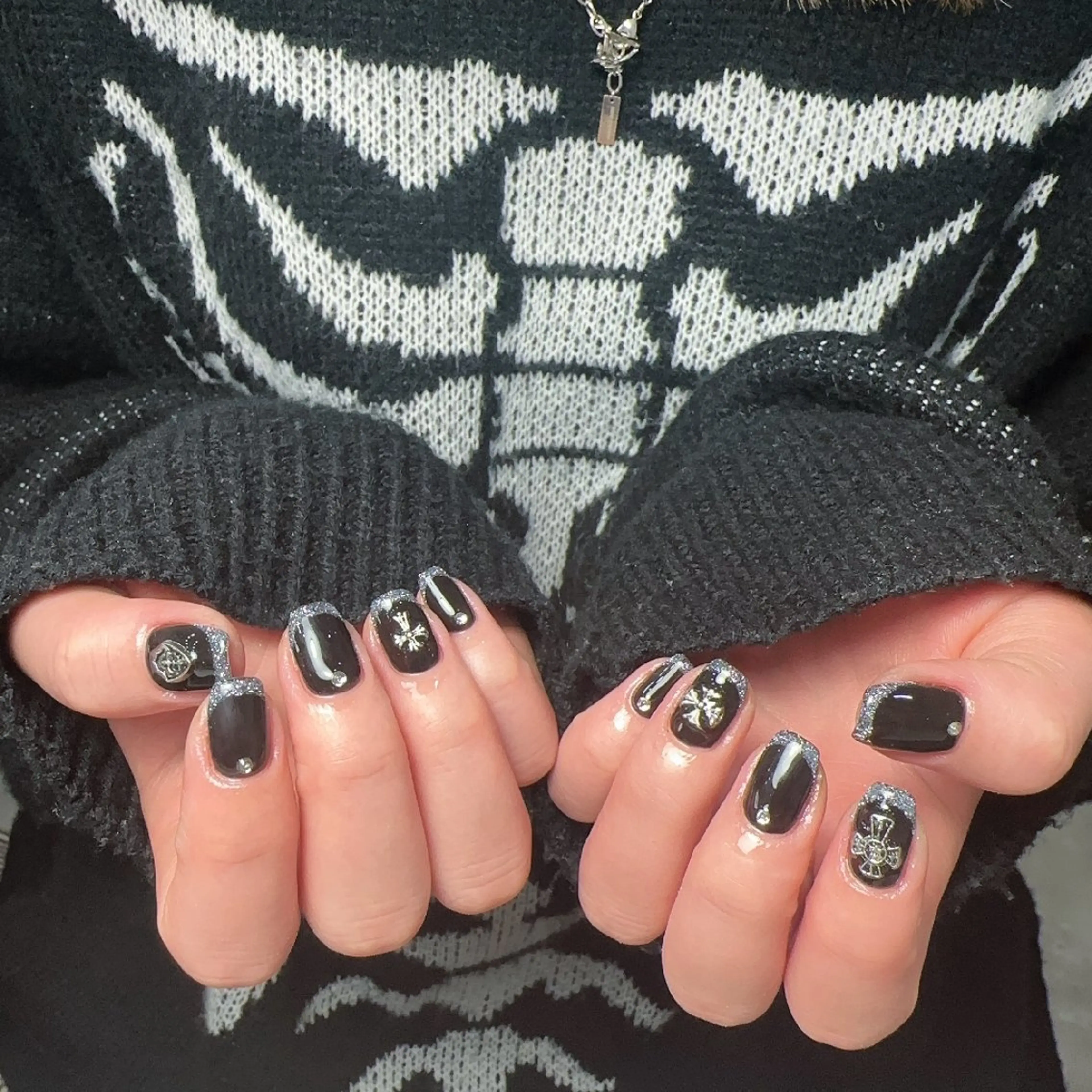 ネイル フラッシュネイル フレンチネイル ハンドネイル UM Nail Salonのネイルデザイン