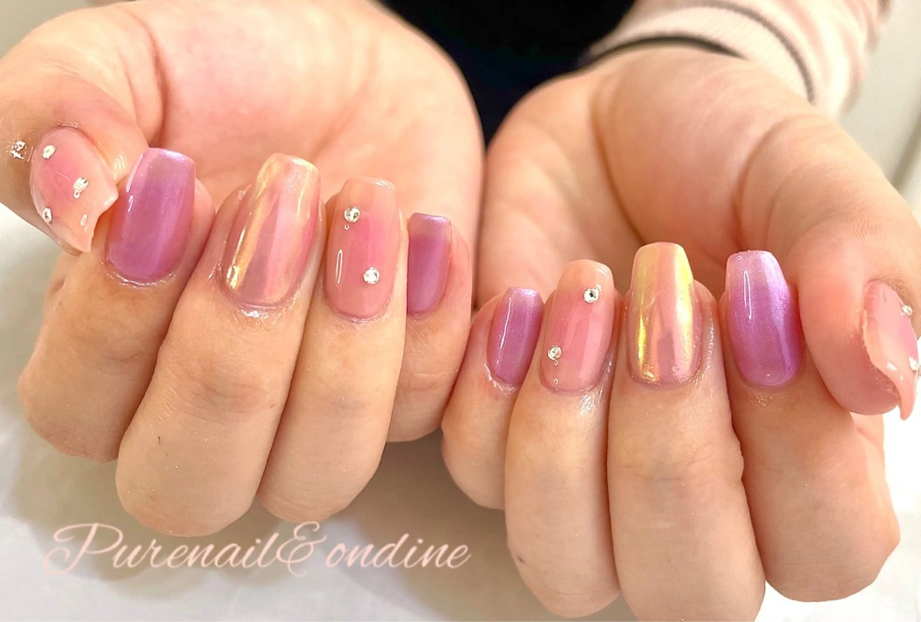 ネイル ハンドネイル ピュアネイル pureのネイルデザイン