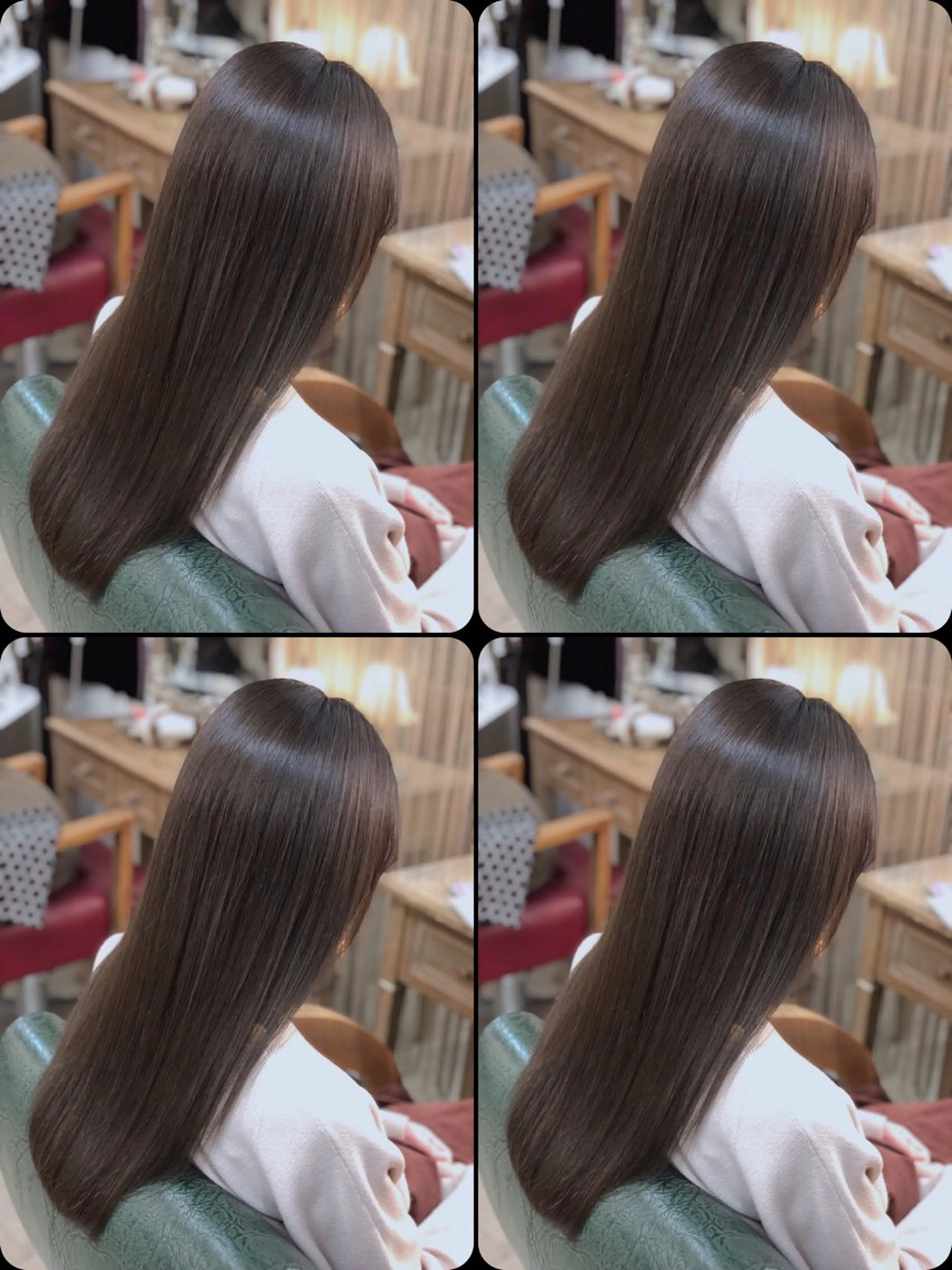 ロング ヘアカラー ❤︎大人シック ベージュrihoのヘアスタイル