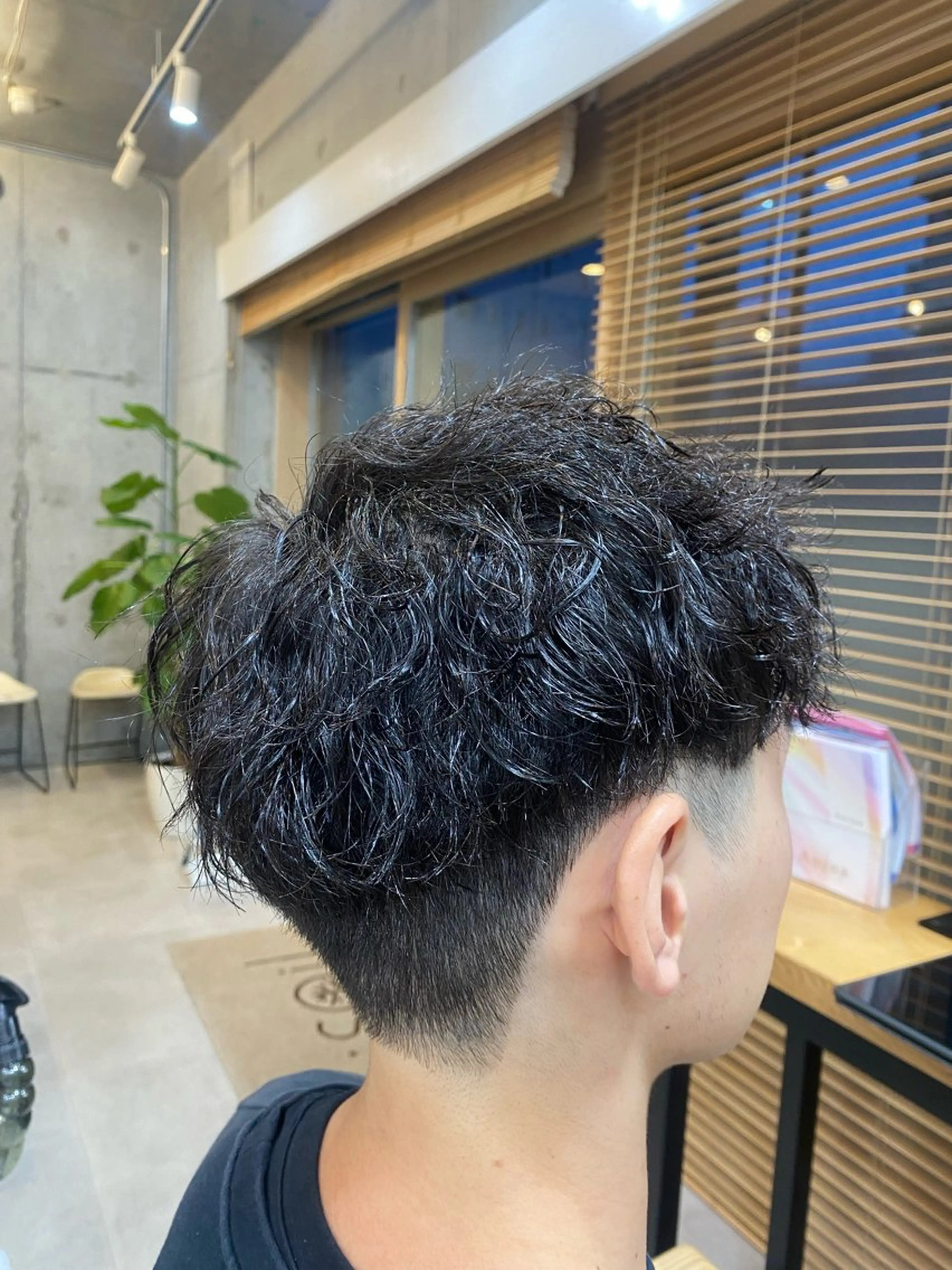 パーマ メンズ カット パーマ HIYORI🧁 登戸のヘアスタイル