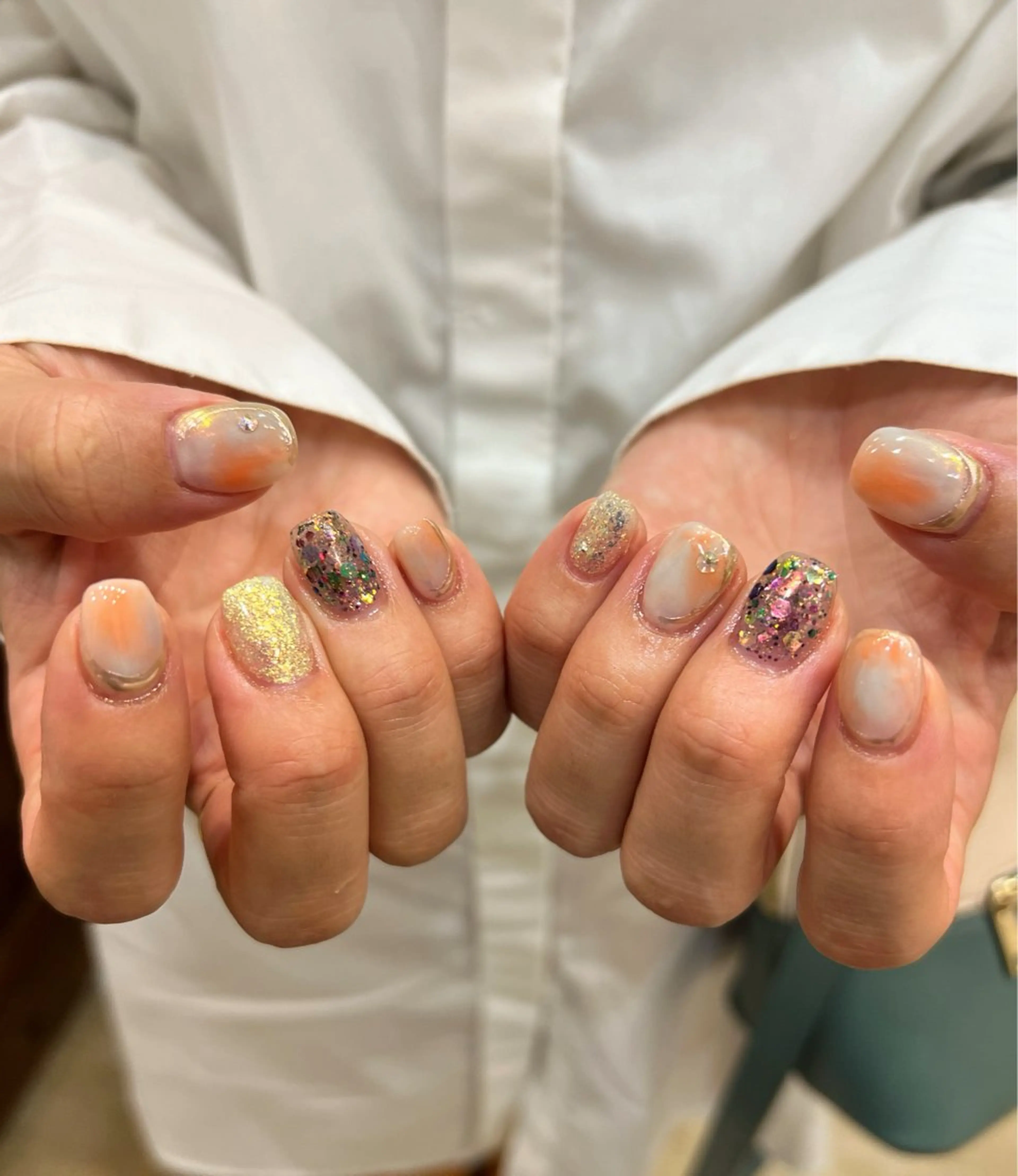 ネイル アートネイル ミラーネイル ハンドネイル ヘアメイクネイリスト 💄💅hidemiのネイルデザイン