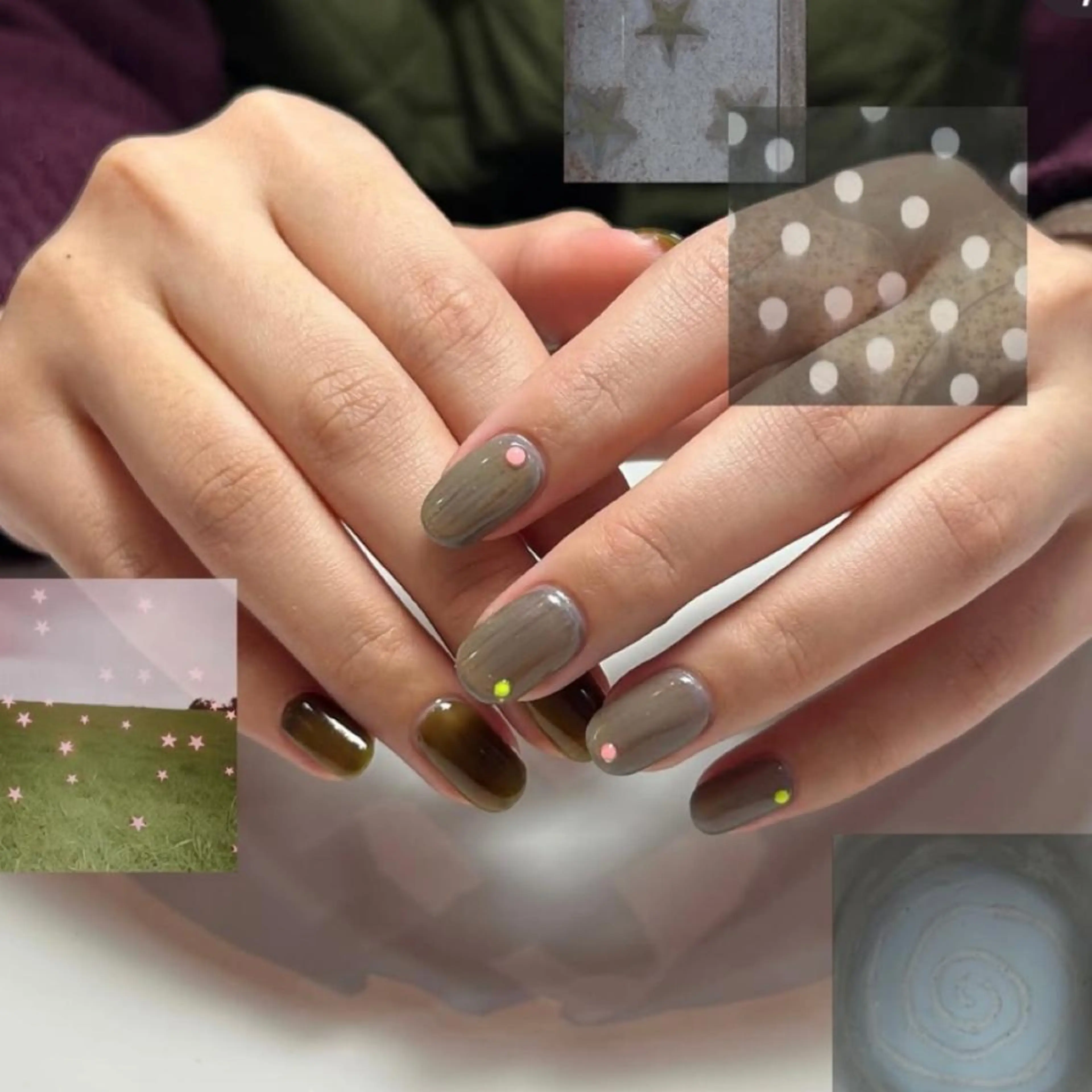 ネイル 冬ネイル HIYAMA WAKABAのネイルデザイン