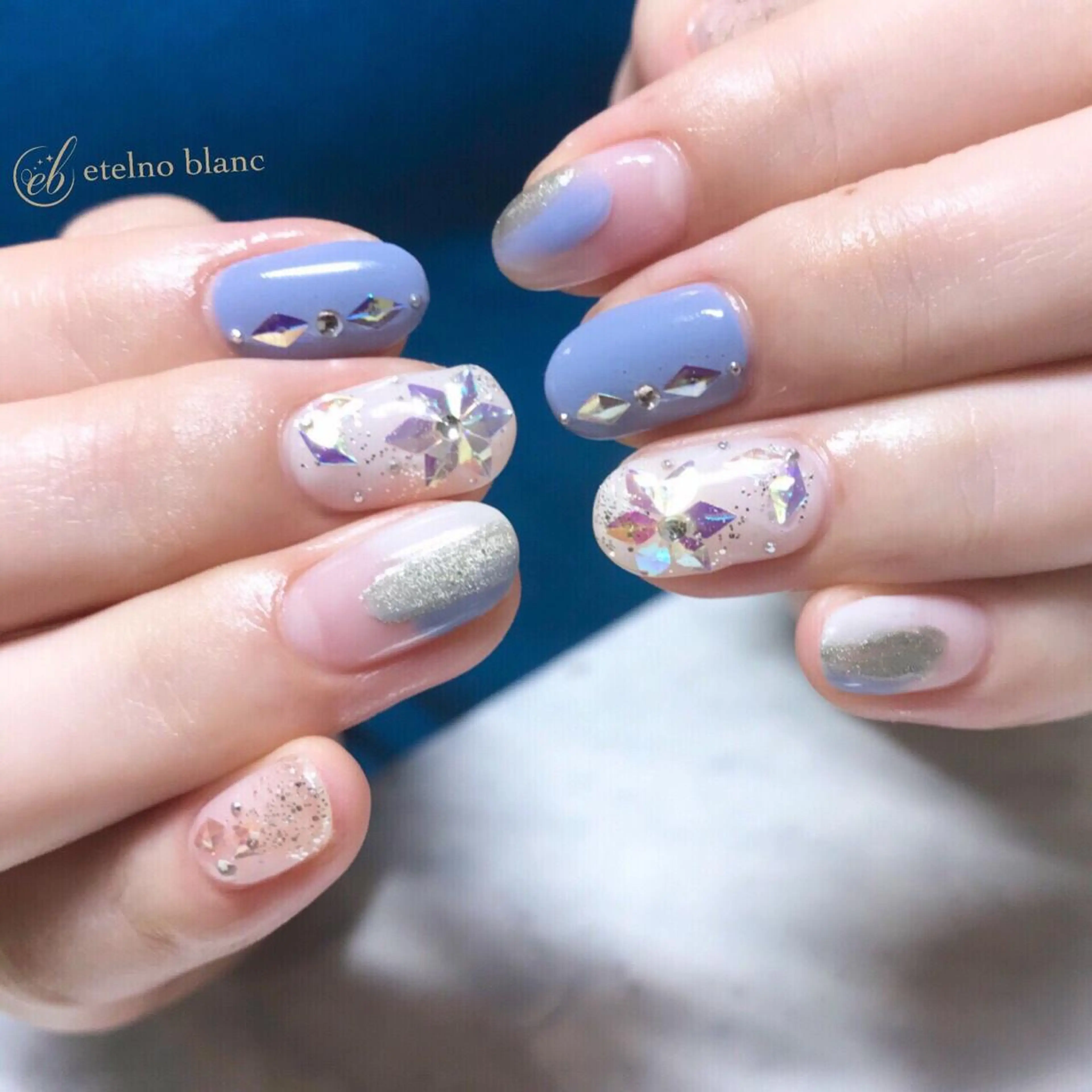 ネイル etelno blanc中目黒のネイルデザイン