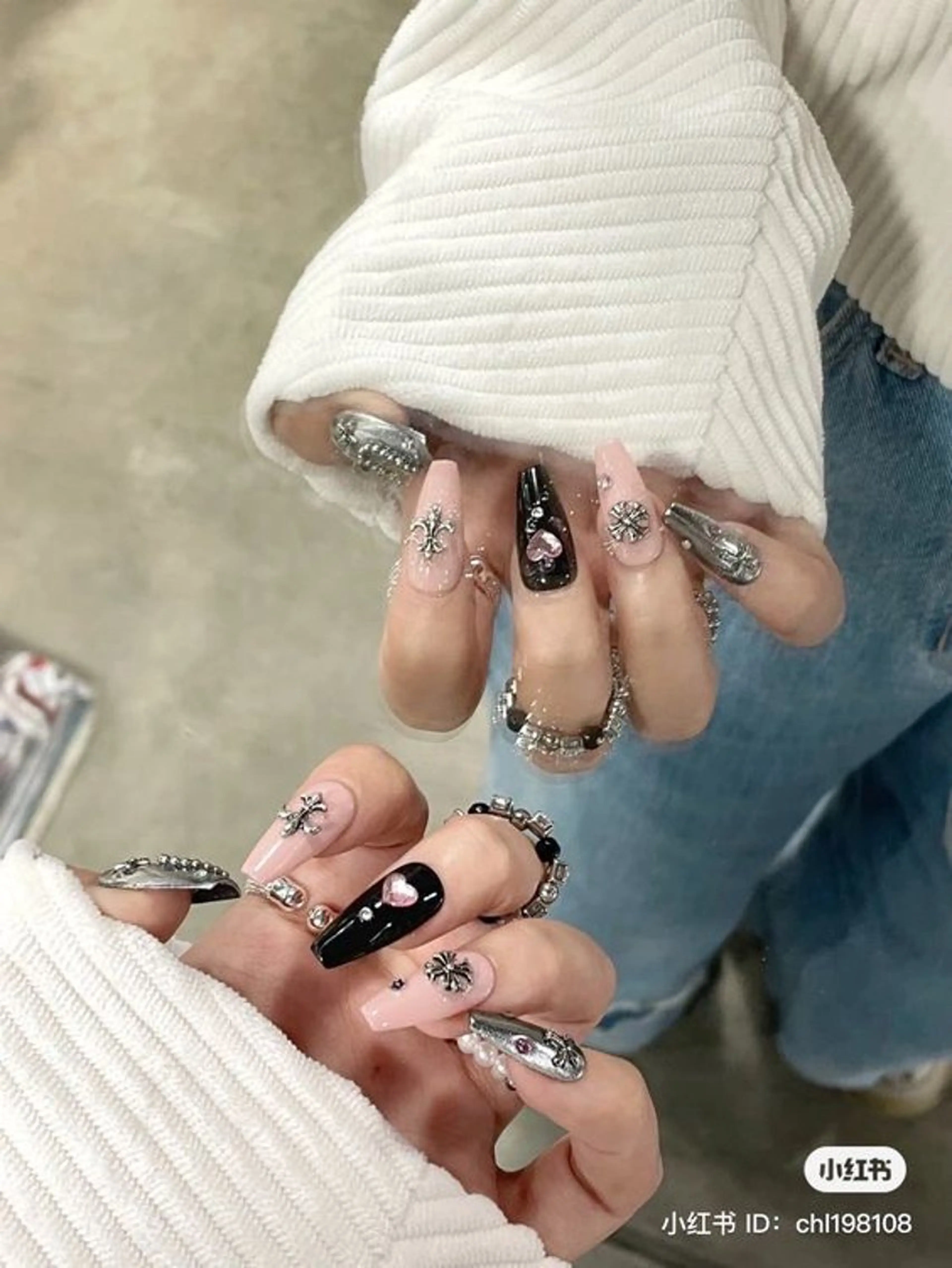 ネイル 韓国ネイル 持ち込み ニュアンスネイル ネイルチップ ハンドネイル JENNY ANA.CHUOのネイルデザイン