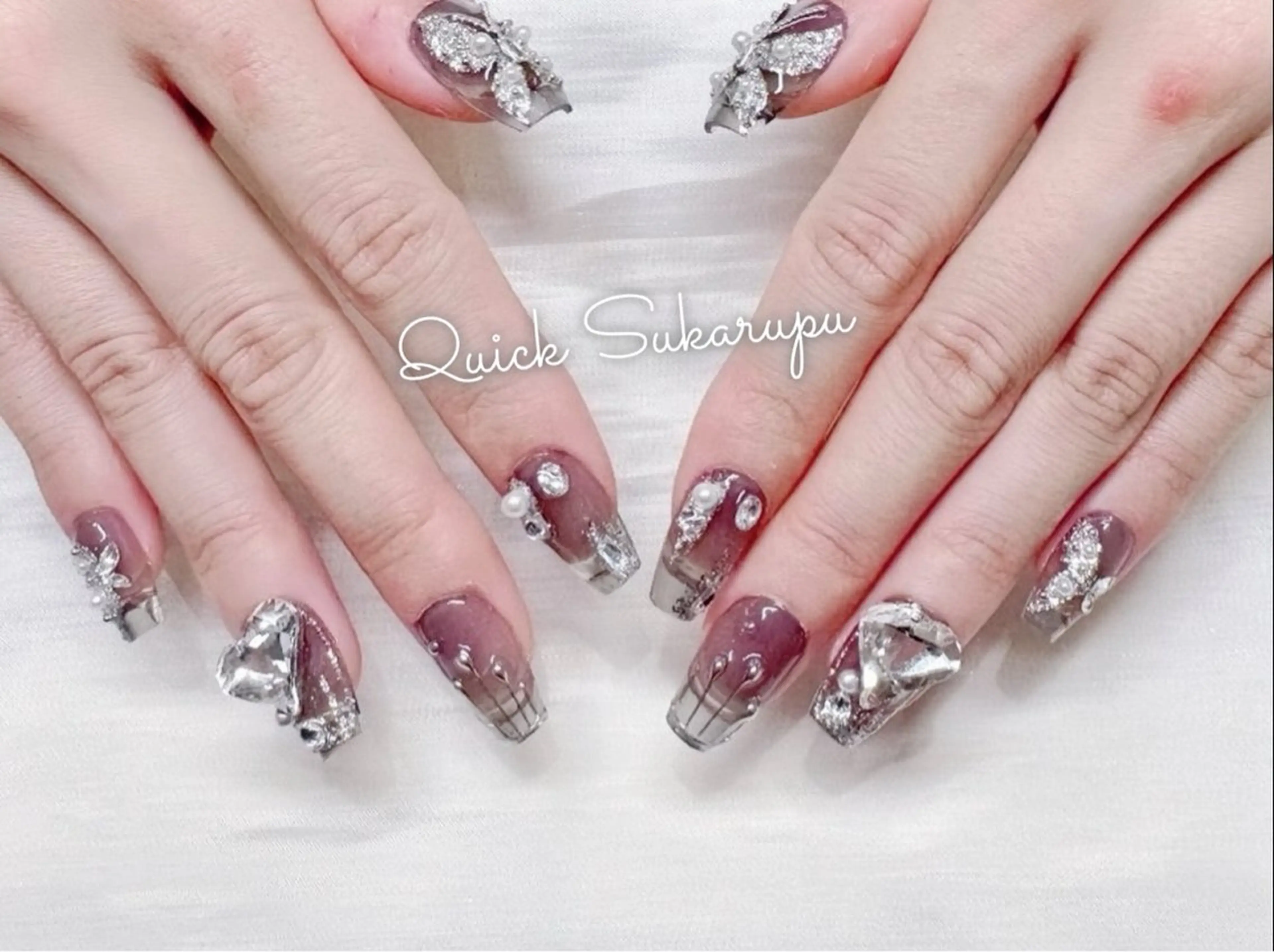 ネイル ハンドネイル Quick Sukarupu新宿のネイルデザイン