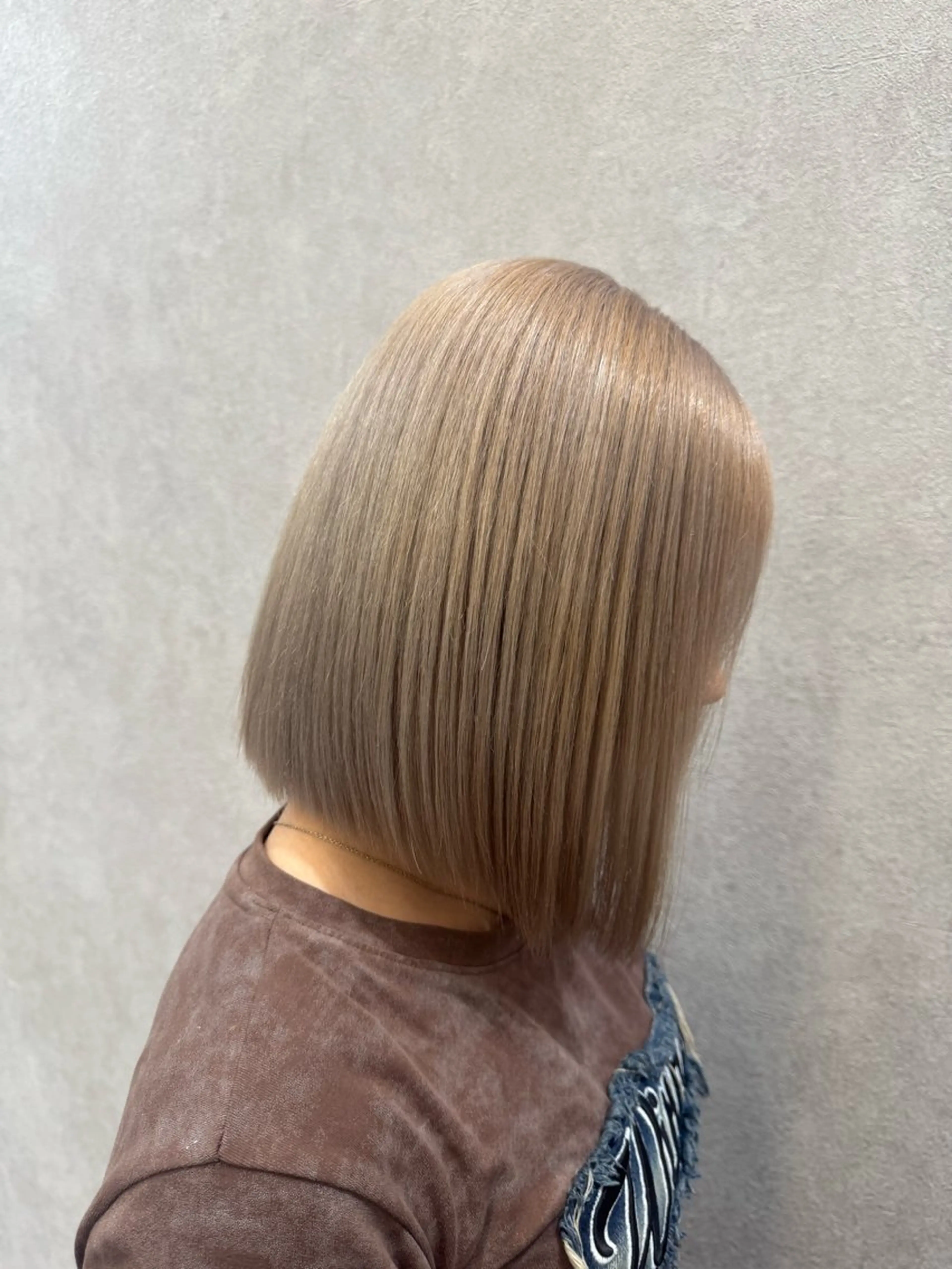 ミディアム ボブ 🍒楓🍒北九州1 艶カラー作る人🎨のヘアスタイル