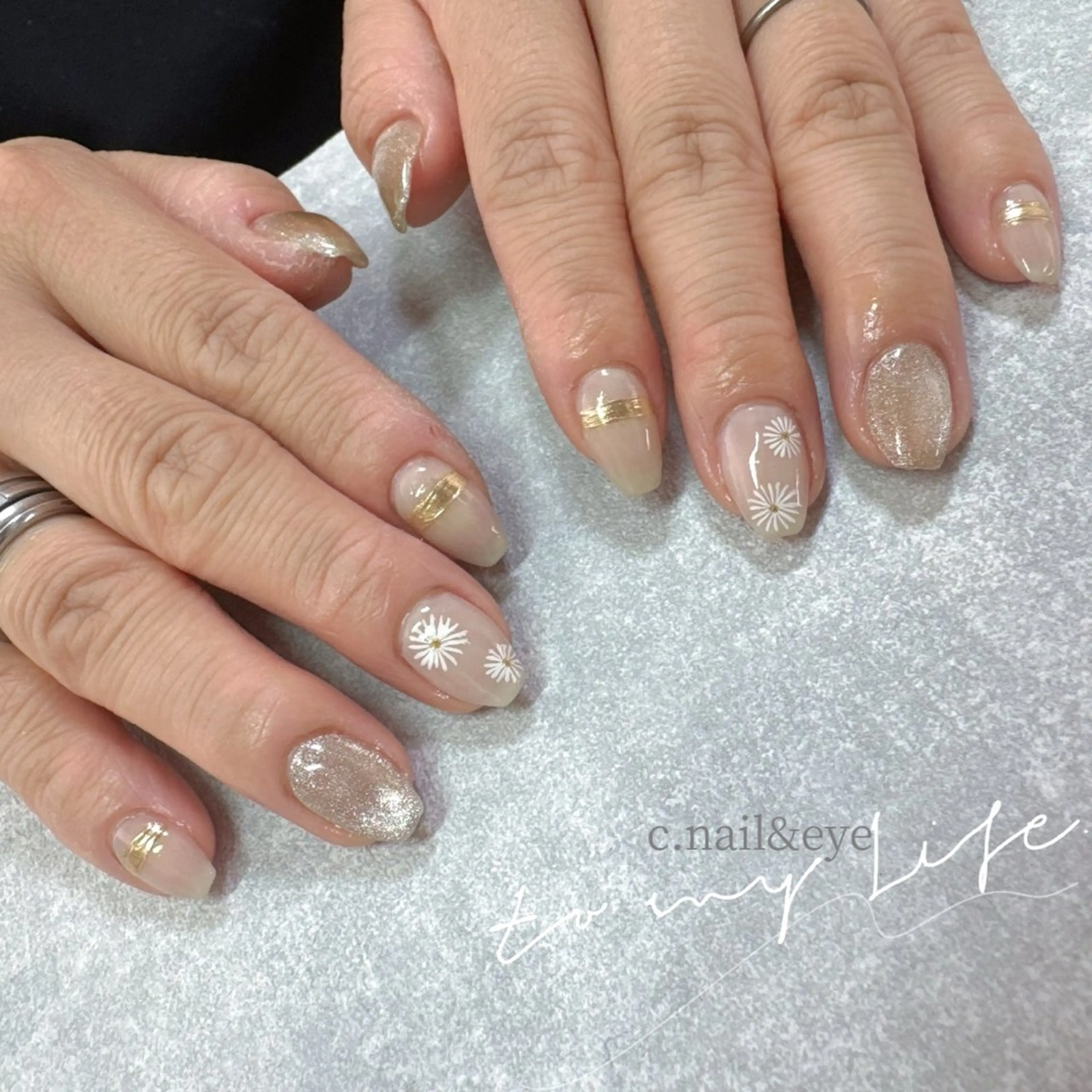 ネイル ハンドネイル C.Nail &EYE筑紫駅のネイルデザイン