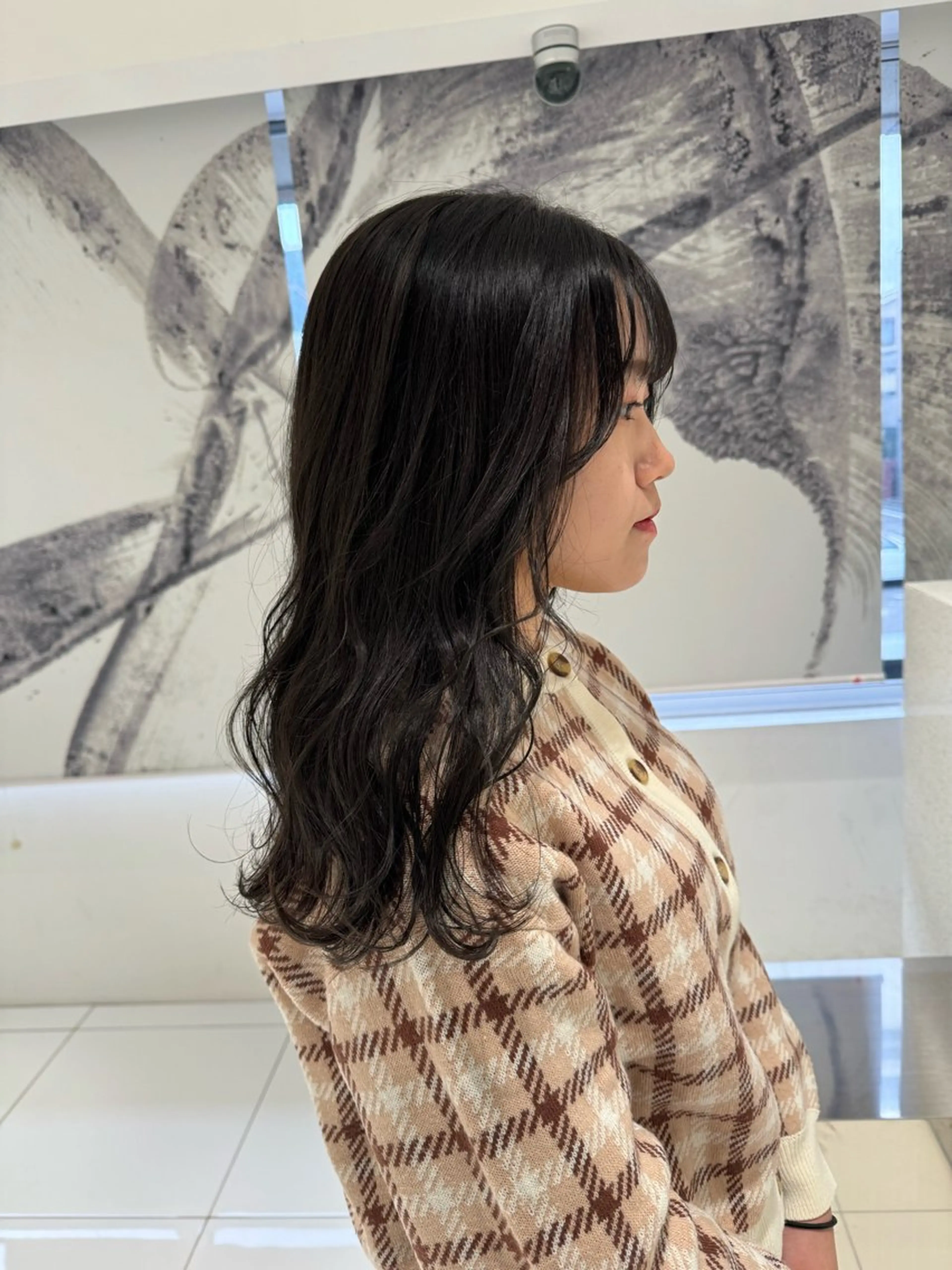 ロング カラー ヘアカラー ｱｵﾇﾏ ﾐﾕ 🦕のヘアスタイル
