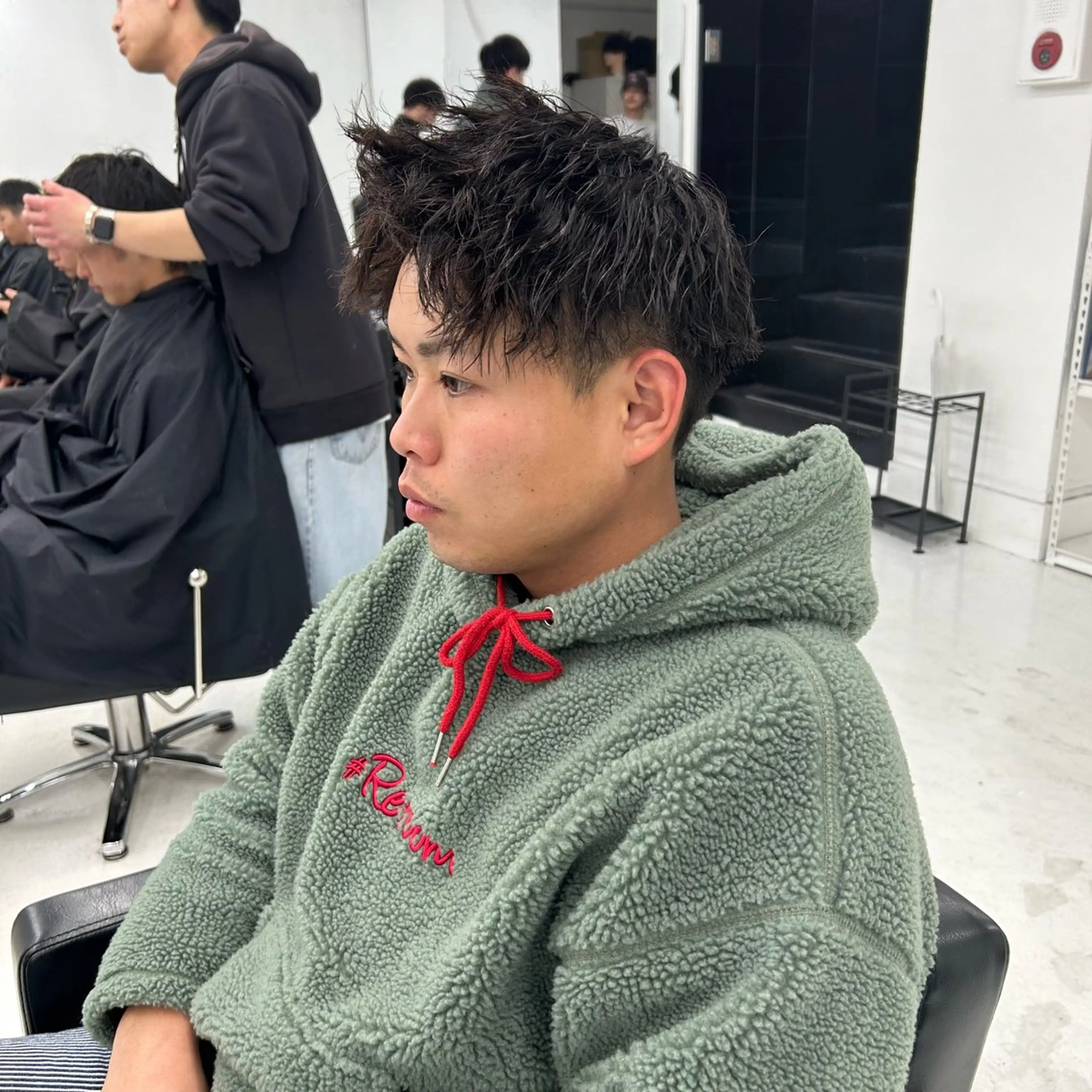 ショート パーマ メンズ メンズパーマ メンズツイストパーマ ツイストパーマ カット パーマ トリートメント 【メンズパーマ特化】 🍏網中勇喜のヘアスタイル