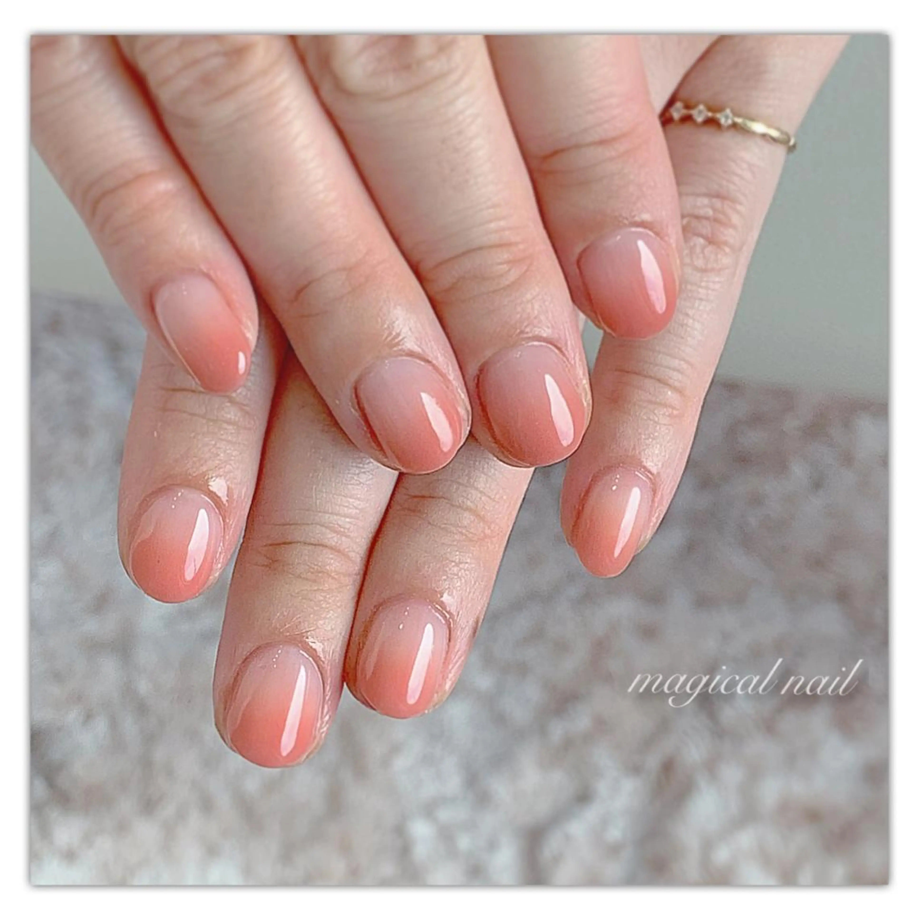 ネイル グラデーション ハンドネイル magical nailのネイルデザイン