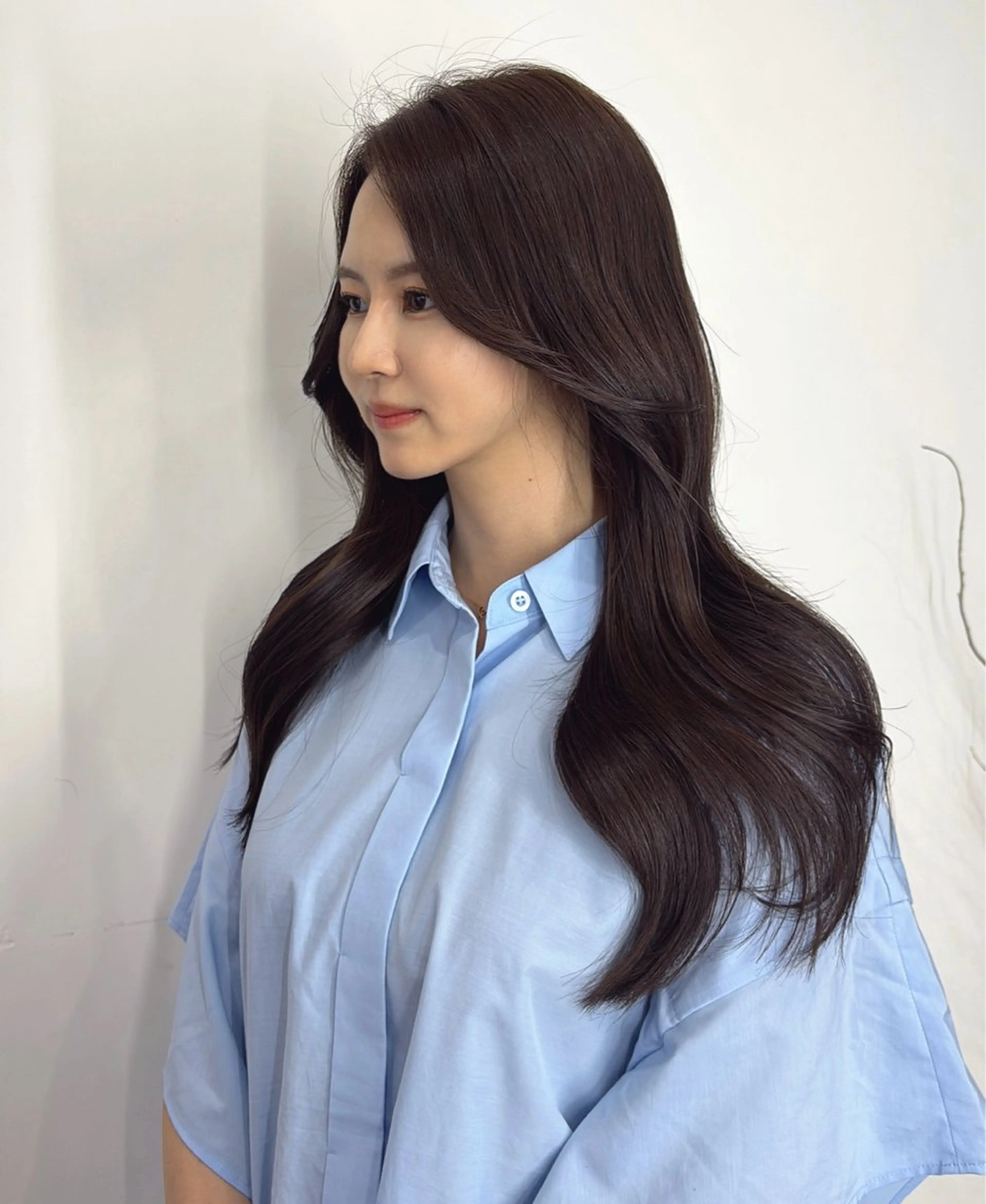 ロング カラー Wixy mimi所属・Miu🐰/栄/艶髪 名古屋/ピンク髪のヘアスタイル