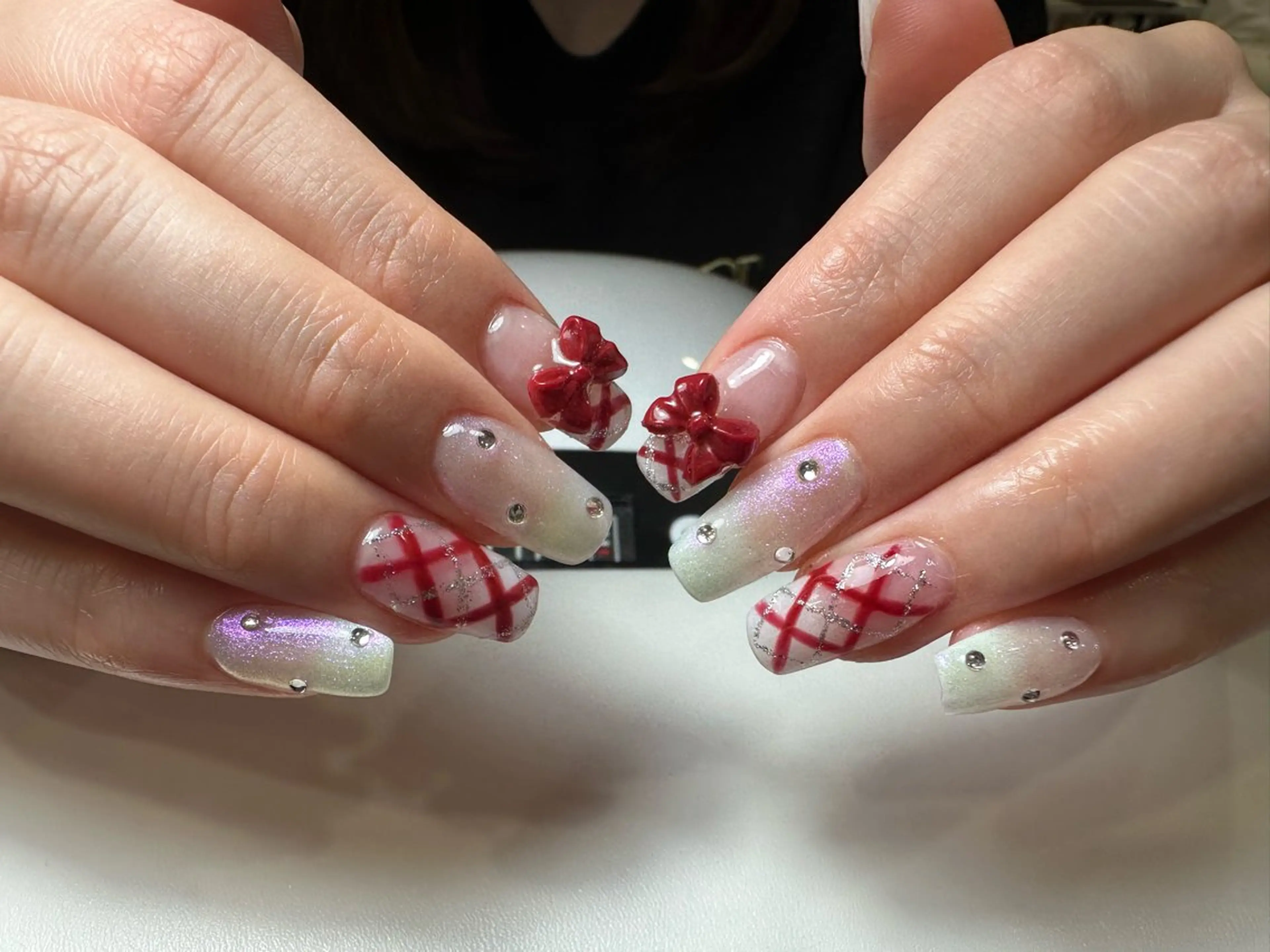 ネイル ジェルネイル ラメ(グリッター) ハンドネイル Rin Nail Artのネイルデザイン