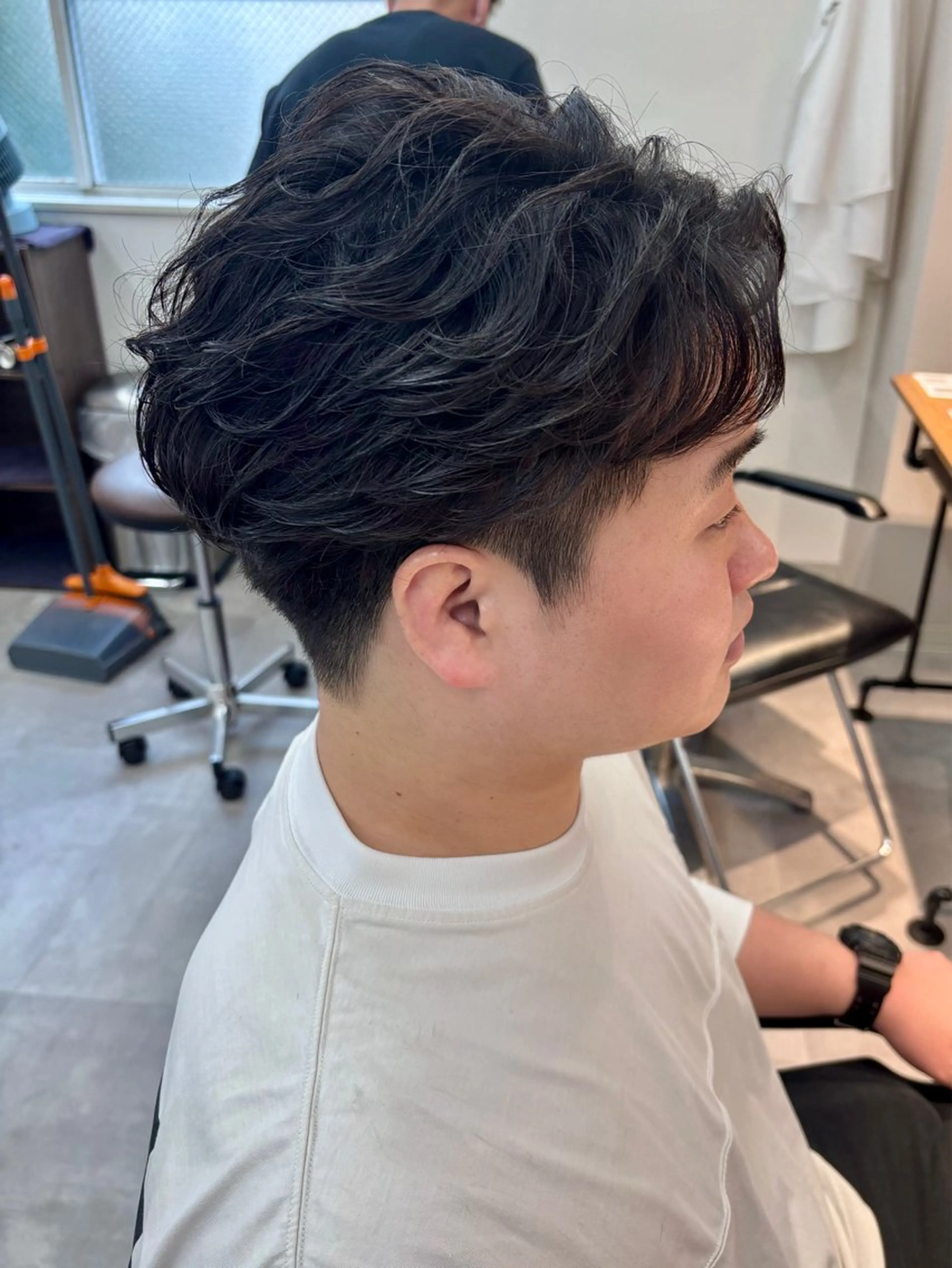 パーマ メンズ フェザーパーマ メンズパーマ カット パーマ 千葉 メンズ パーマ特化🔥関のヘアスタイル