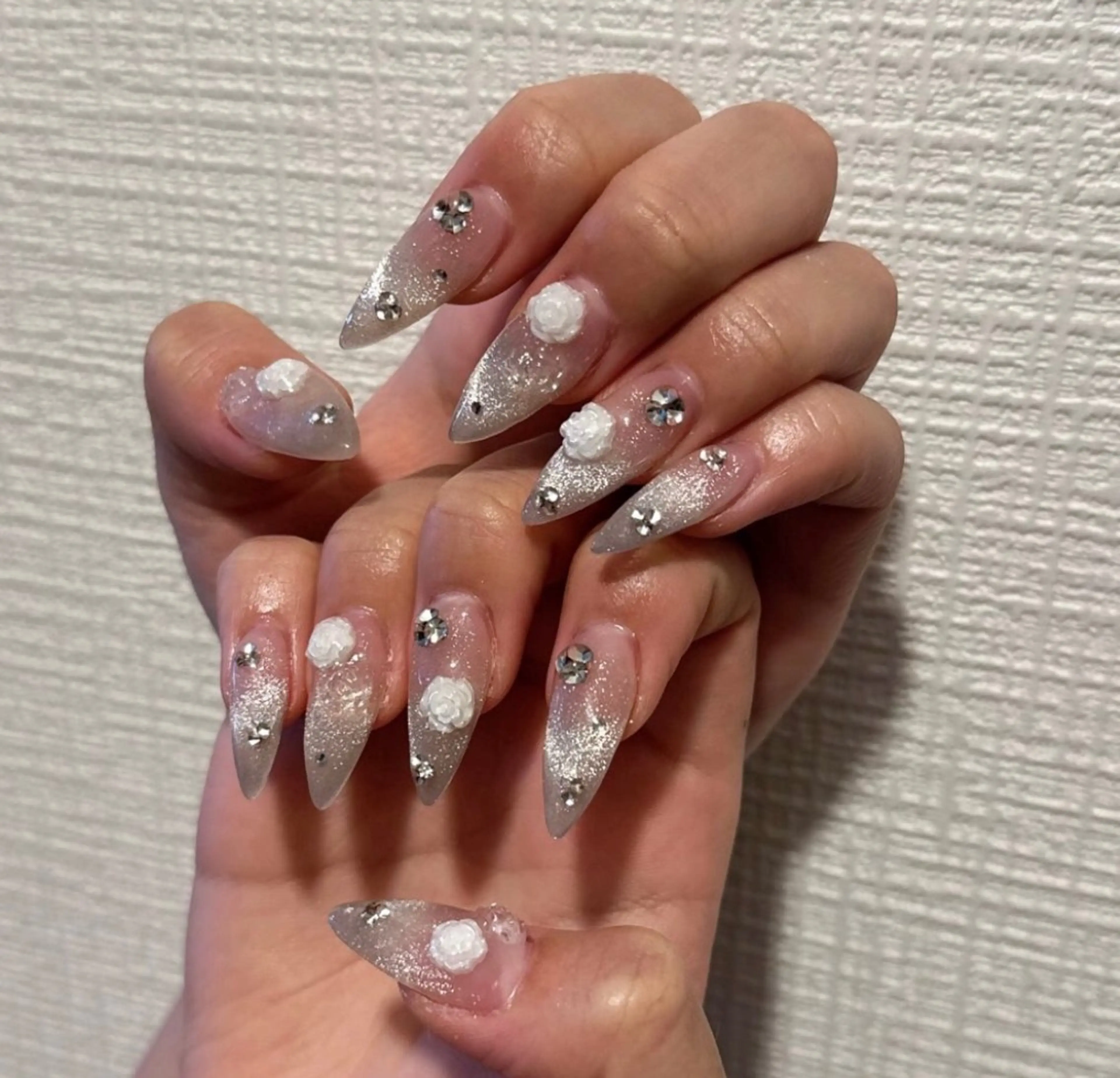 ネイル 長さ出し専門パーツ jenniferのネイルデザイン