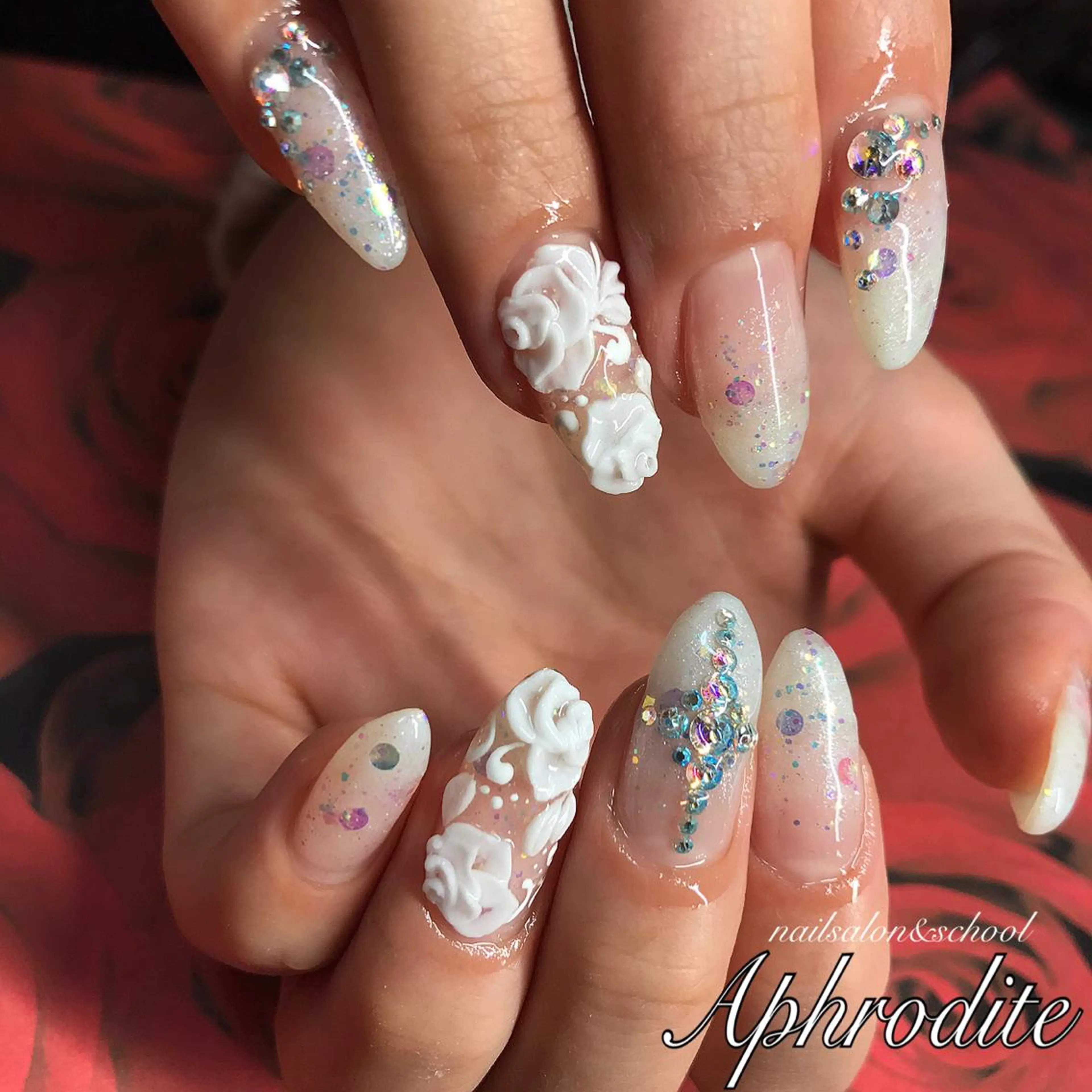 ネイル アートネイル ジェルネイル APHRODITE Nagisaのネイルデザイン