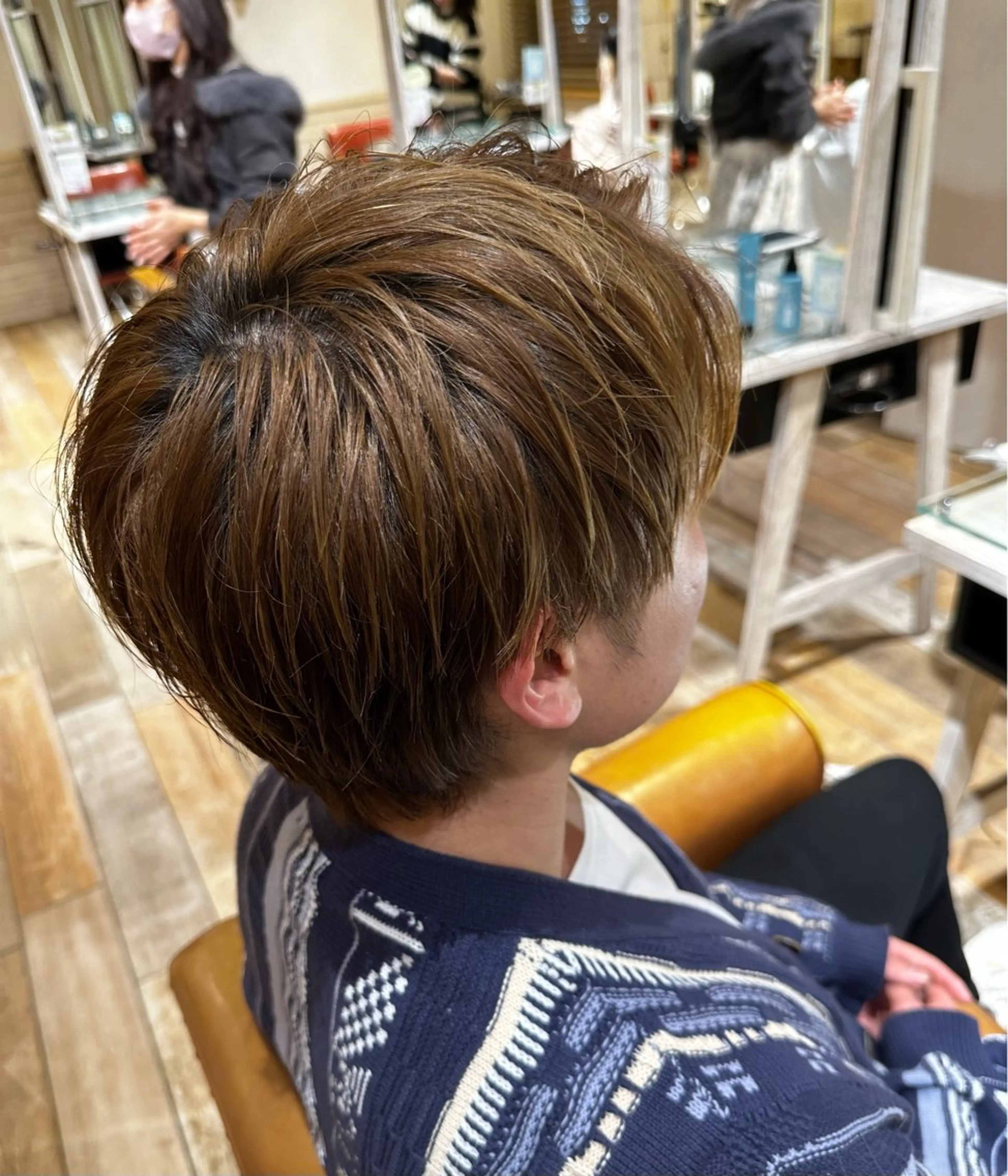 メンズ カット 岡本 葵のヘアスタイル