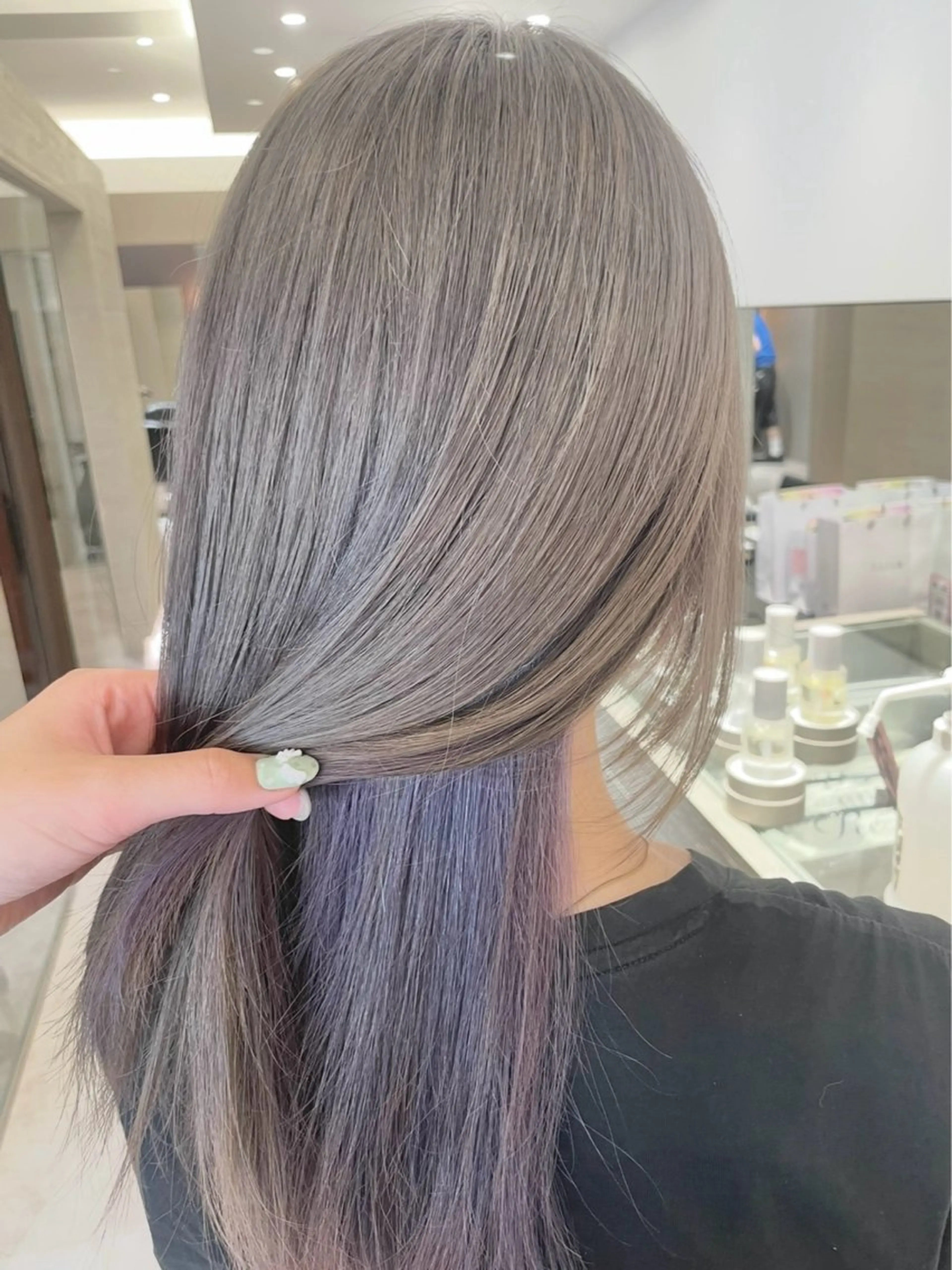 ロング カラー ヘアアレンジ インナーカラー .⋆⟡💖 Marin💖⟡⋆.のヘアスタイル