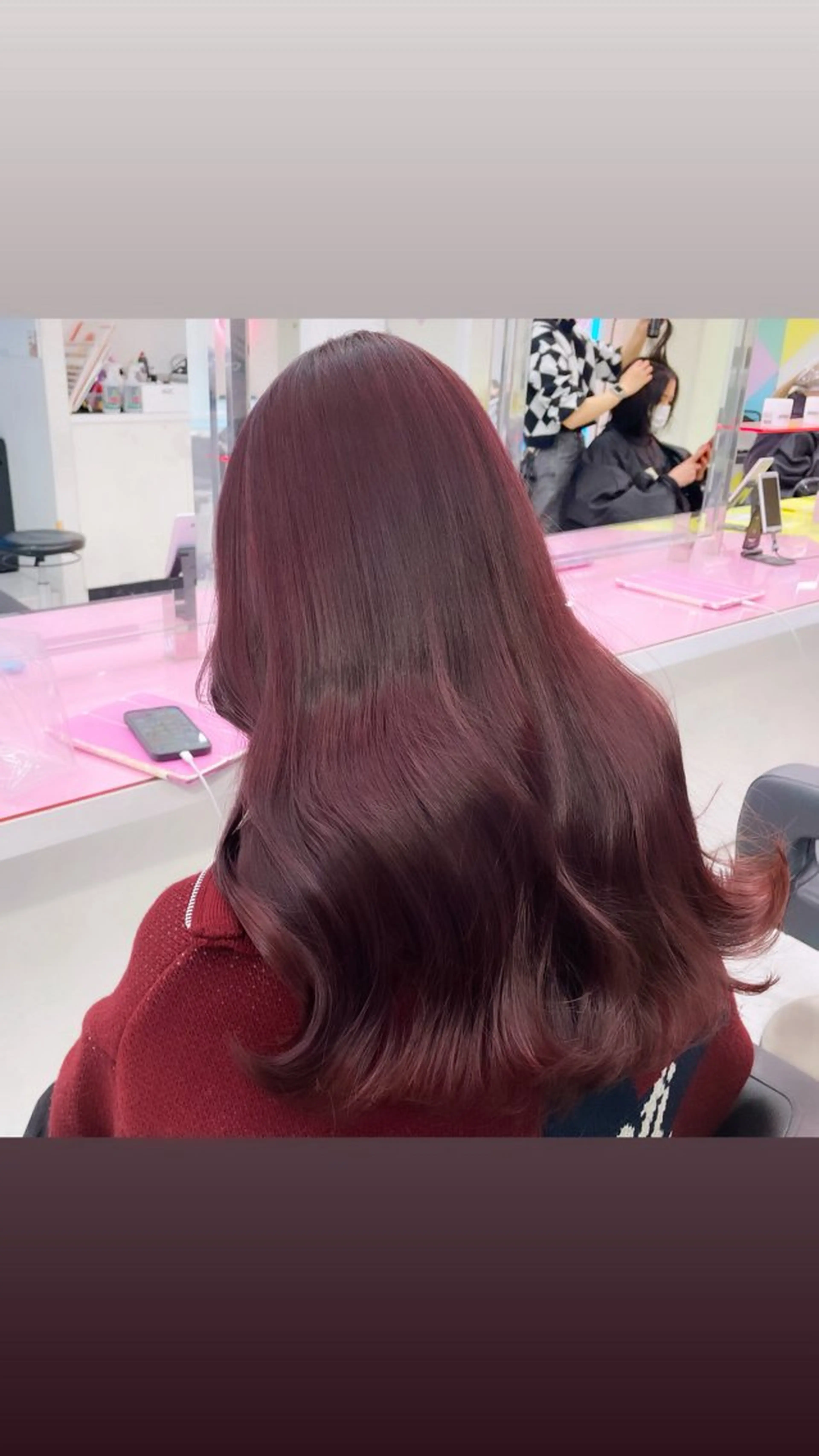 ロング ヘアカラー トリートメント 🎀モテ 暖色🎀のヘアスタイル