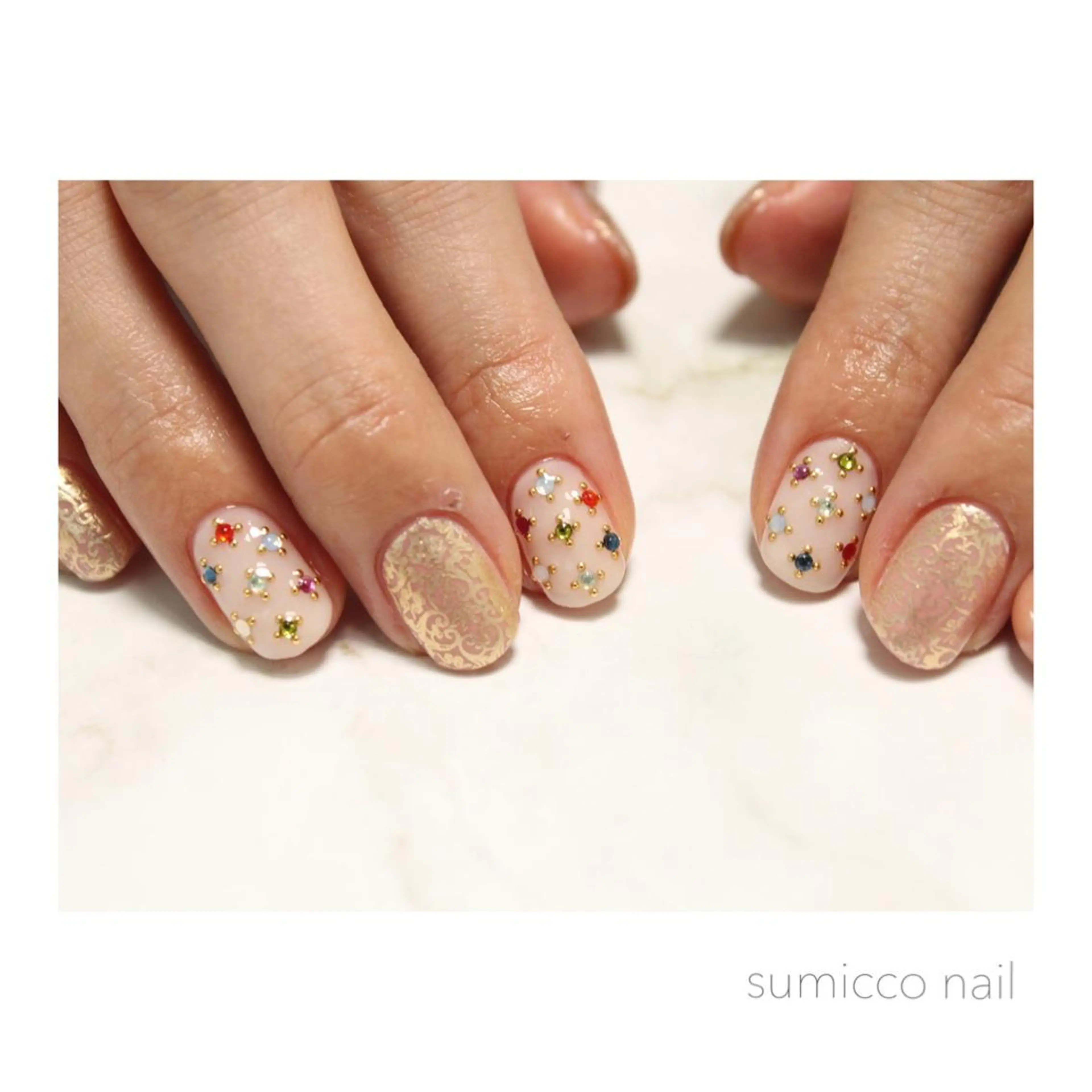 ネイル ハンドネイル ハンドケア sumicco nailのネイルデザイン