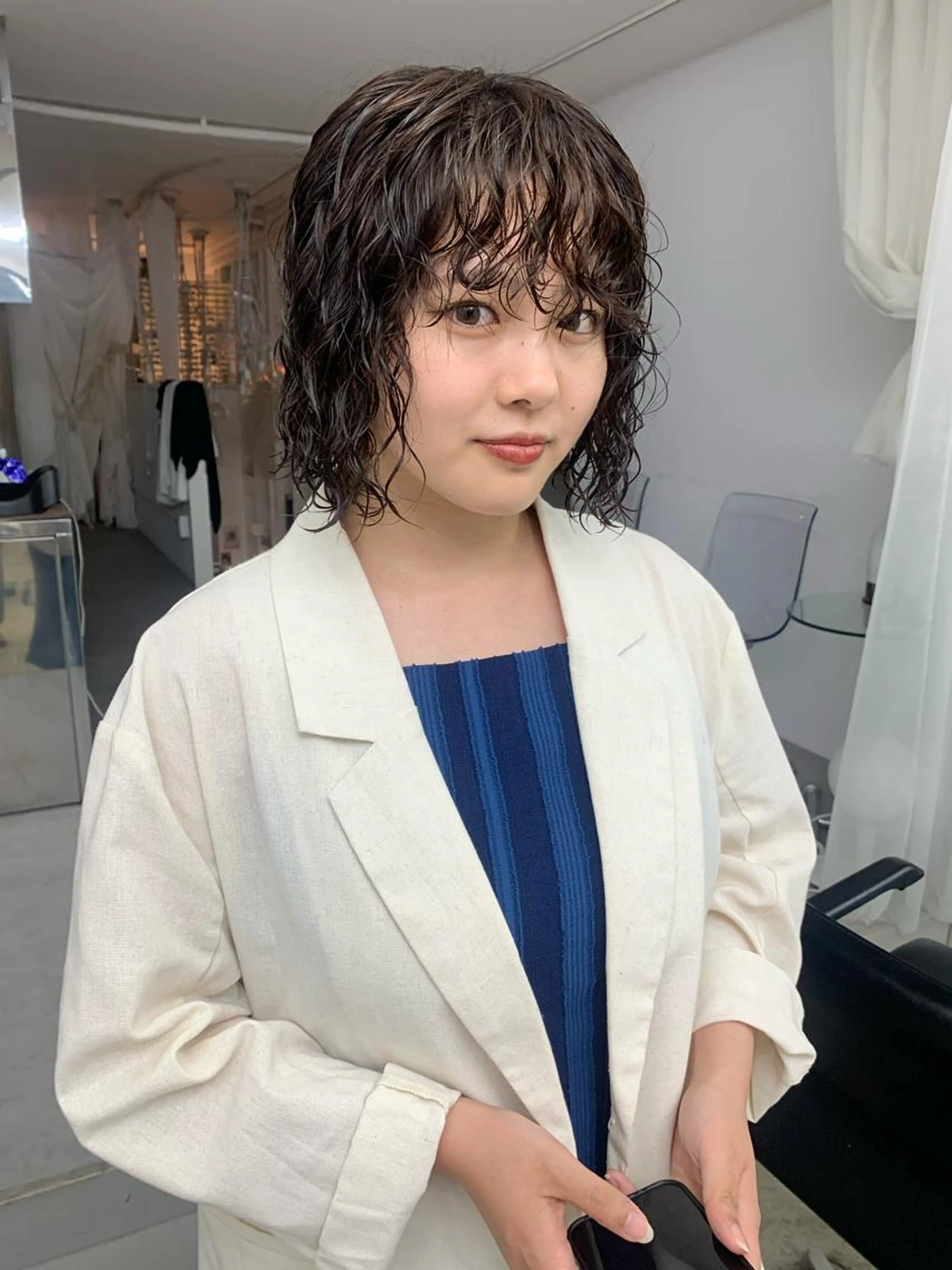 ご新規様限定🌀パーマ🌀/トリートメント付き🧴(愛知県/岡崎)メンズ/レディース/ブリーチパーマ/の写真