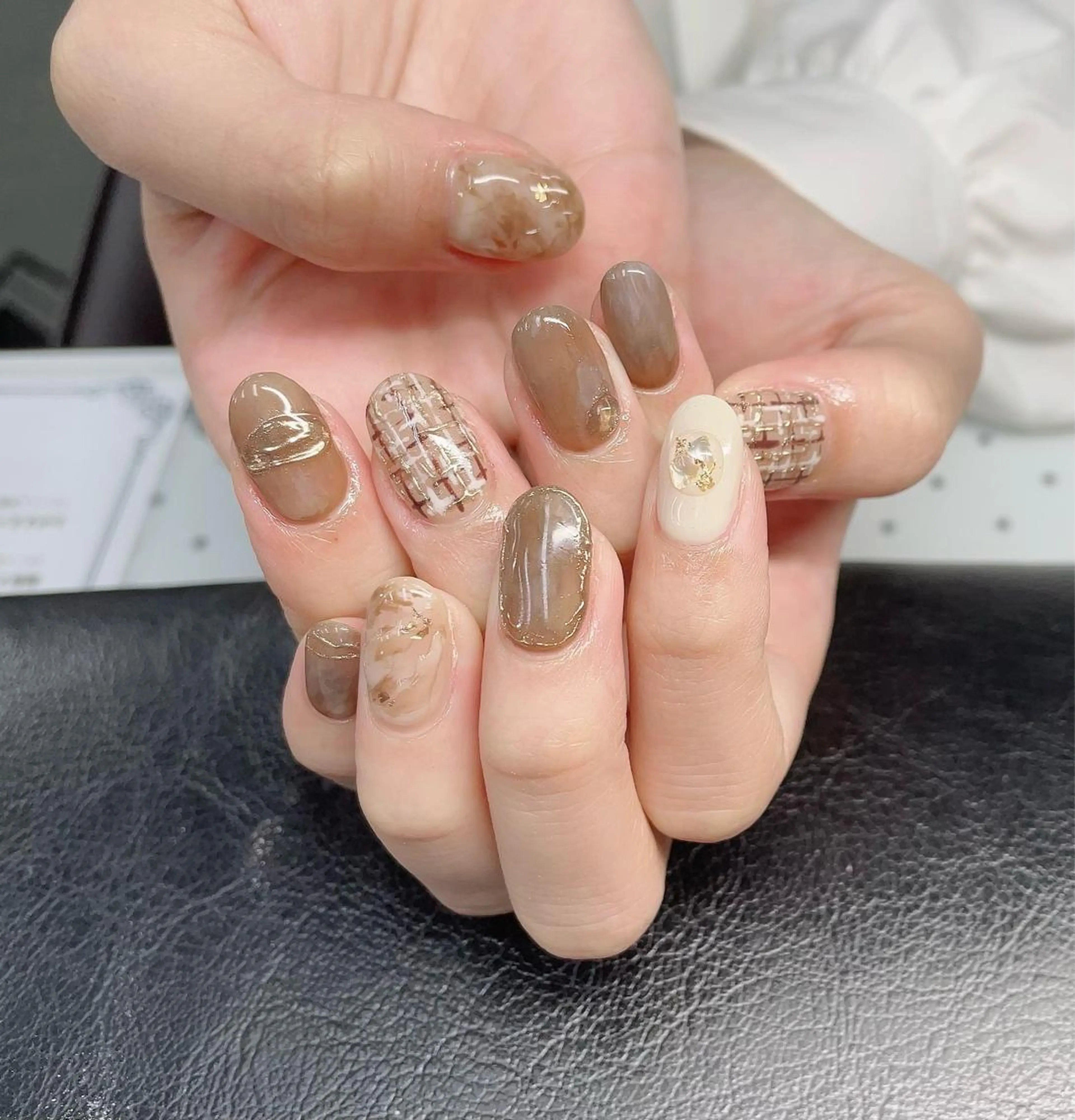 ネイル ハンドネイル Tomita chikaのネイルデザイン