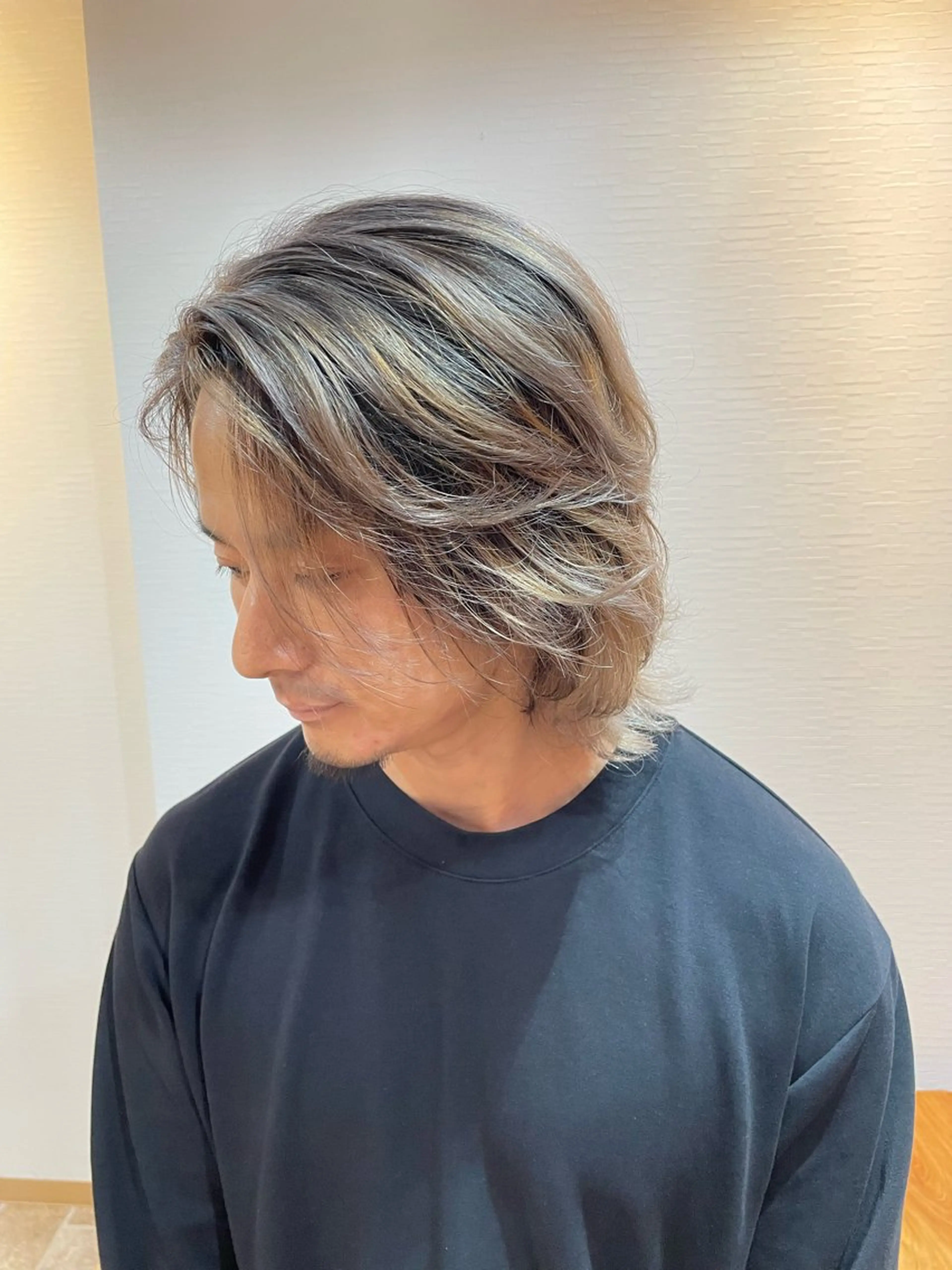 ショート カラー バレイヤージュ グラデーションカラー ハイライトカラー ハイライト レイヤーカット ヘアカラー トリートメント STAR RIVER所属・YUI/ ブリーチカラー🌷のヘアスタイル