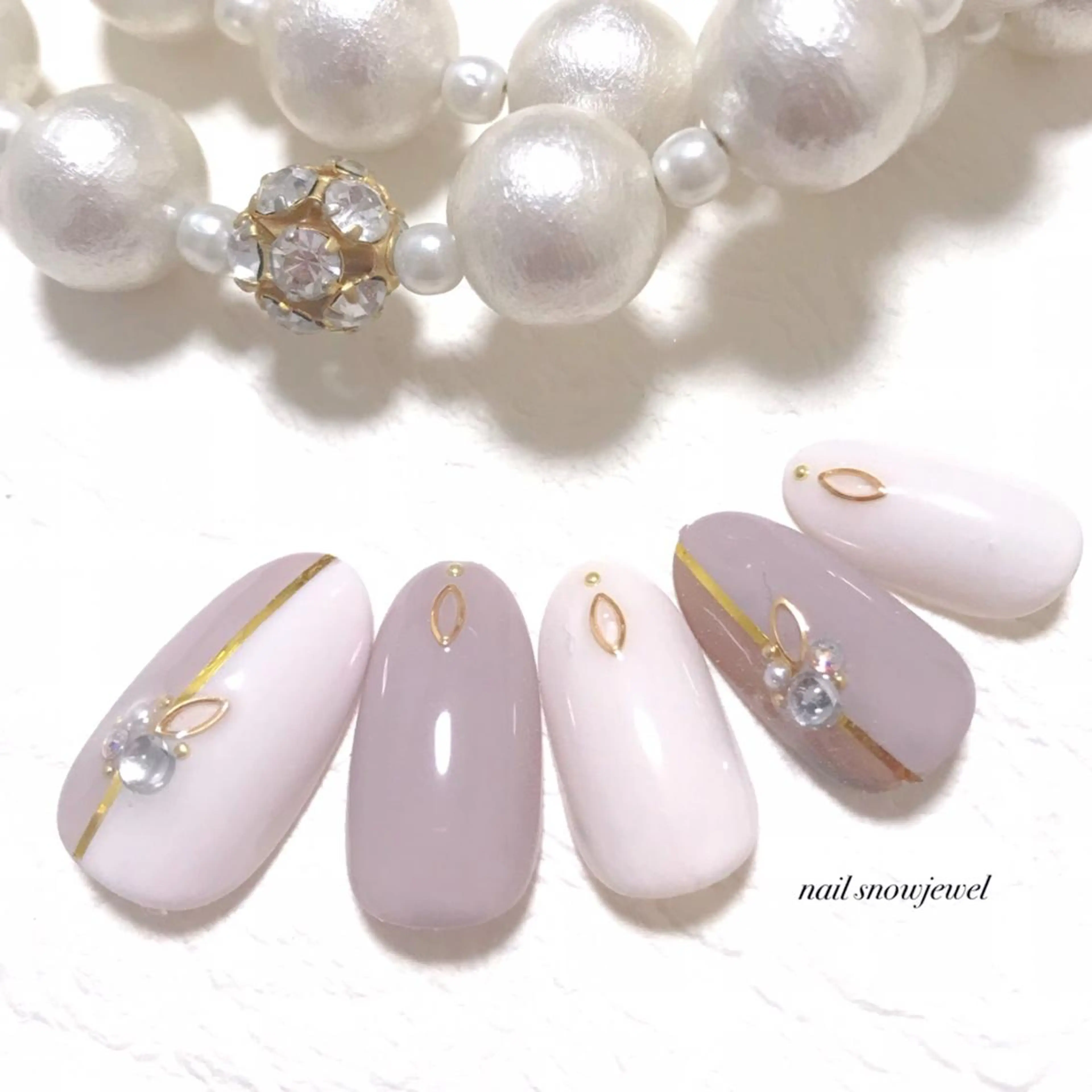 ネイル nail snowjewelのネイルデザイン