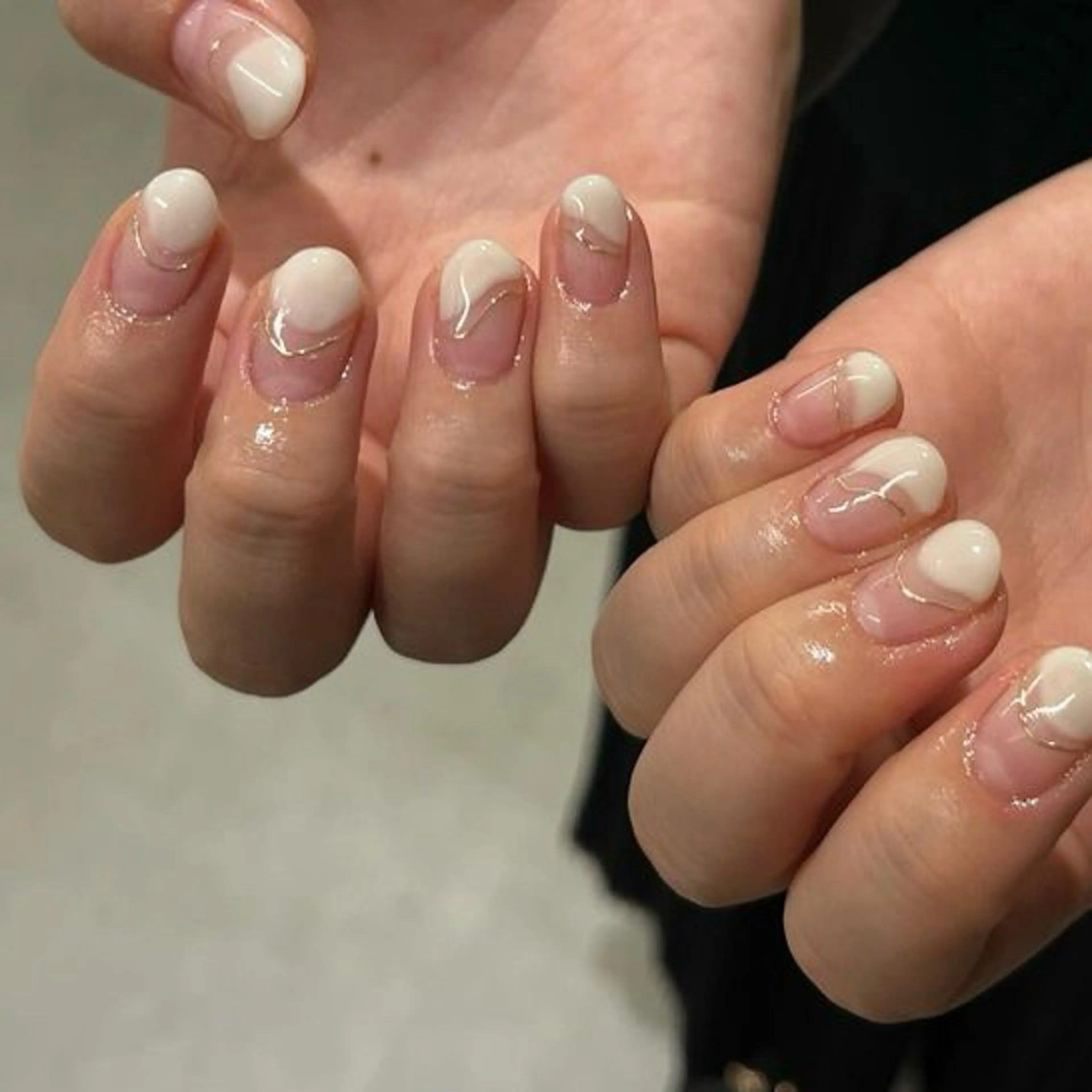 ネイル ニュアンスネイル ハンドネイル nail‪◯ petitnanoのネイルデザイン