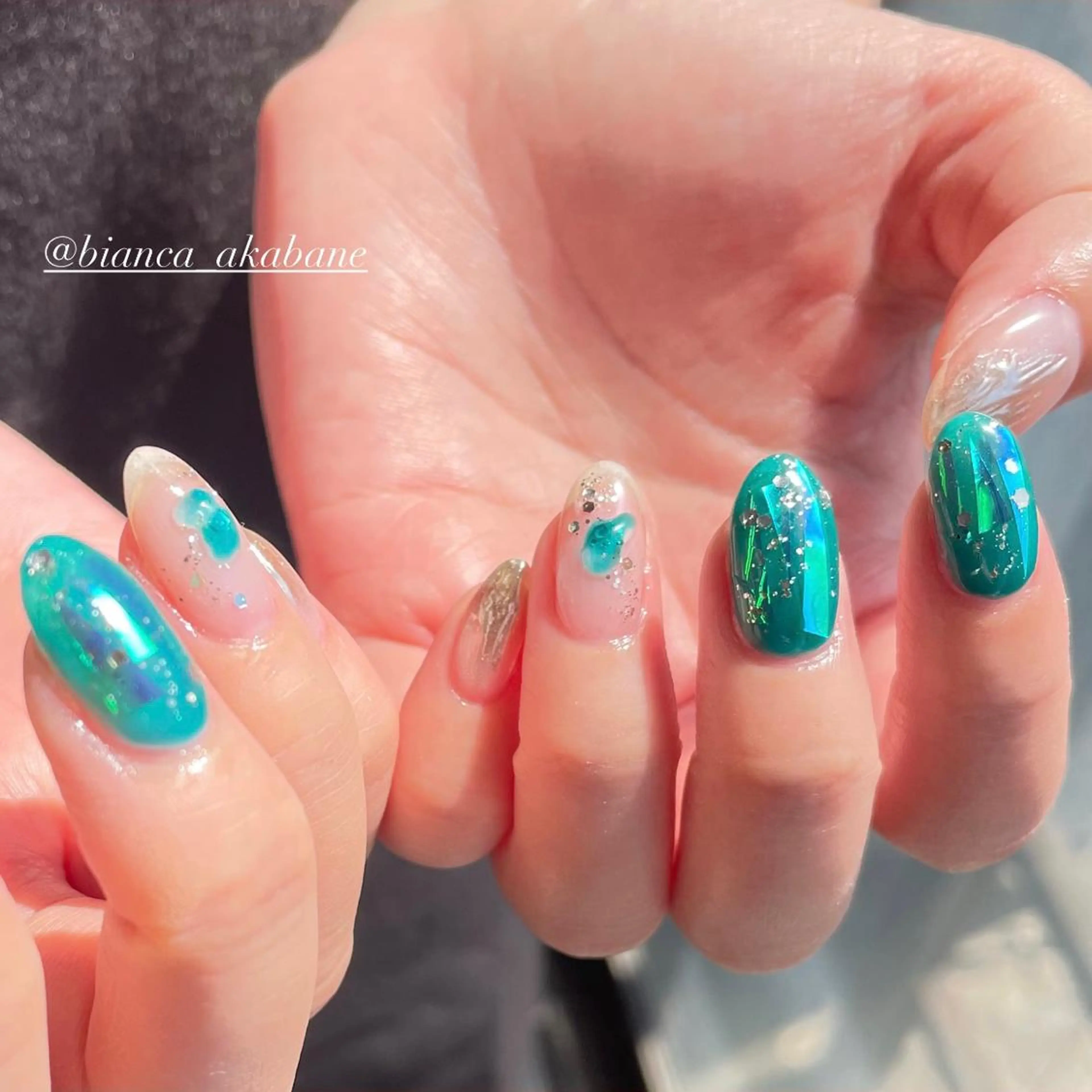 ネイル ハンドネイル Bianca赤羽 松元🥣🫧のネイルデザイン