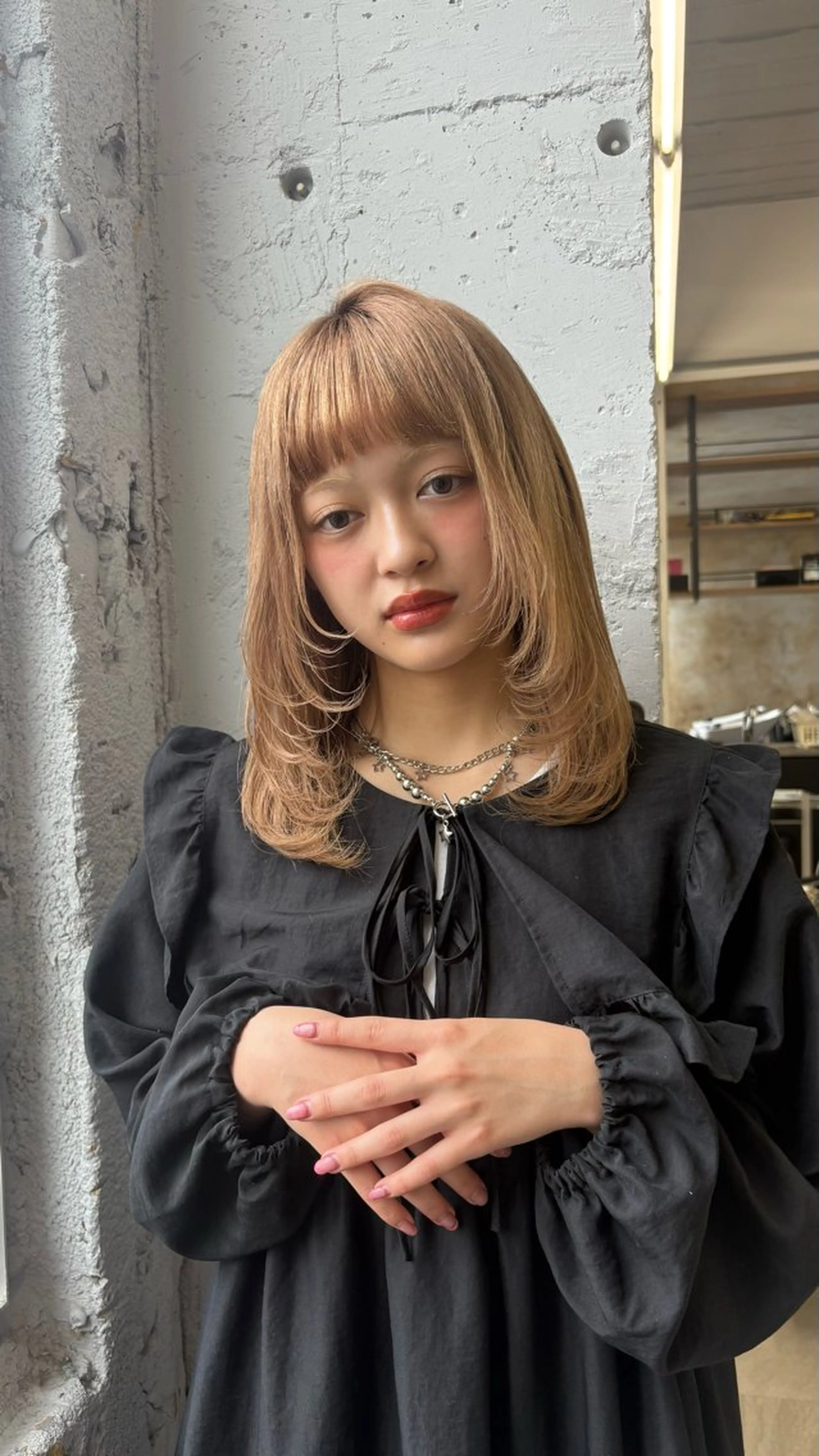 ロング ヘアアレンジ 要田 ななさのヘアスタイル