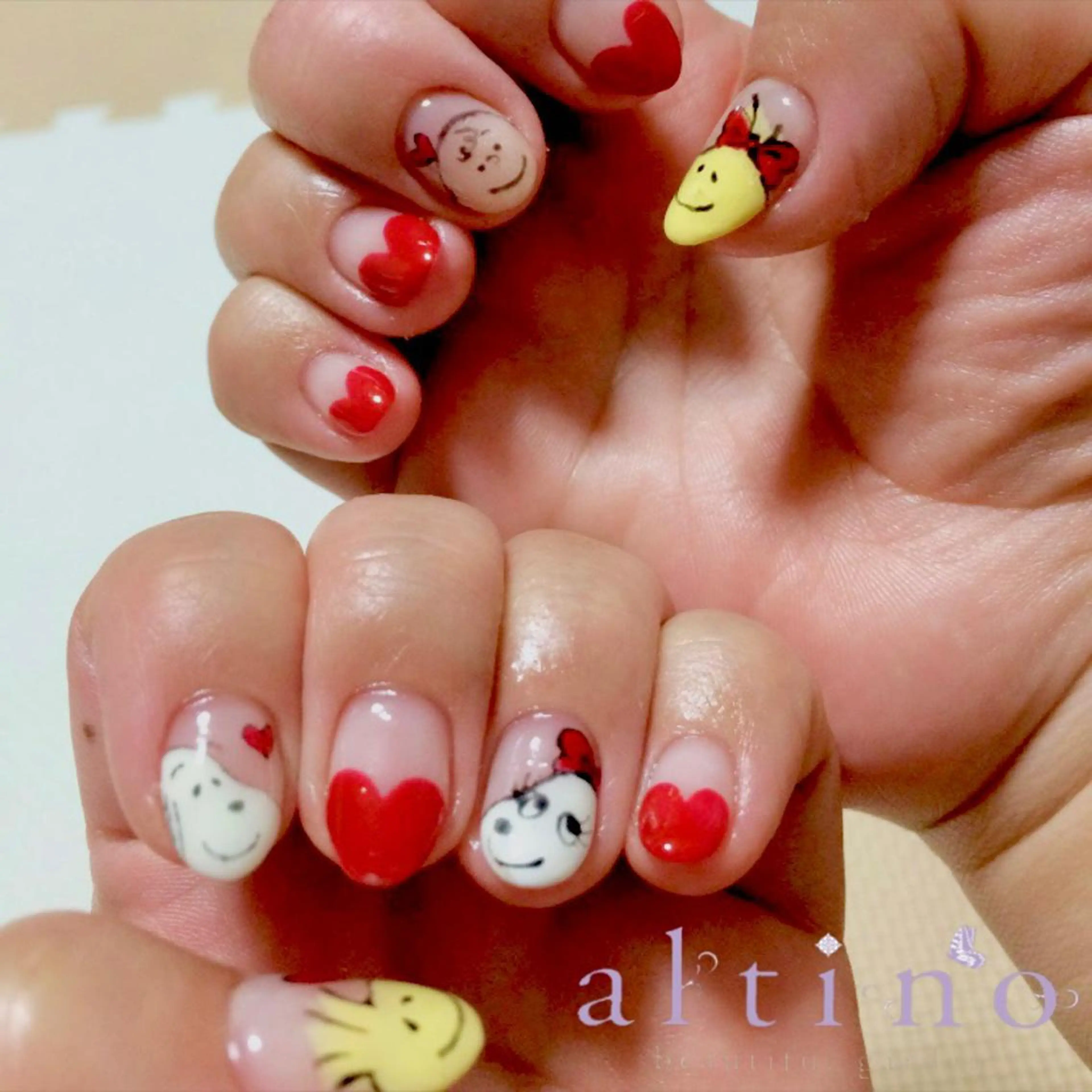 ネイル ハンドネイル nail atelier  new moon所属・森 貴子のネイルデザイン