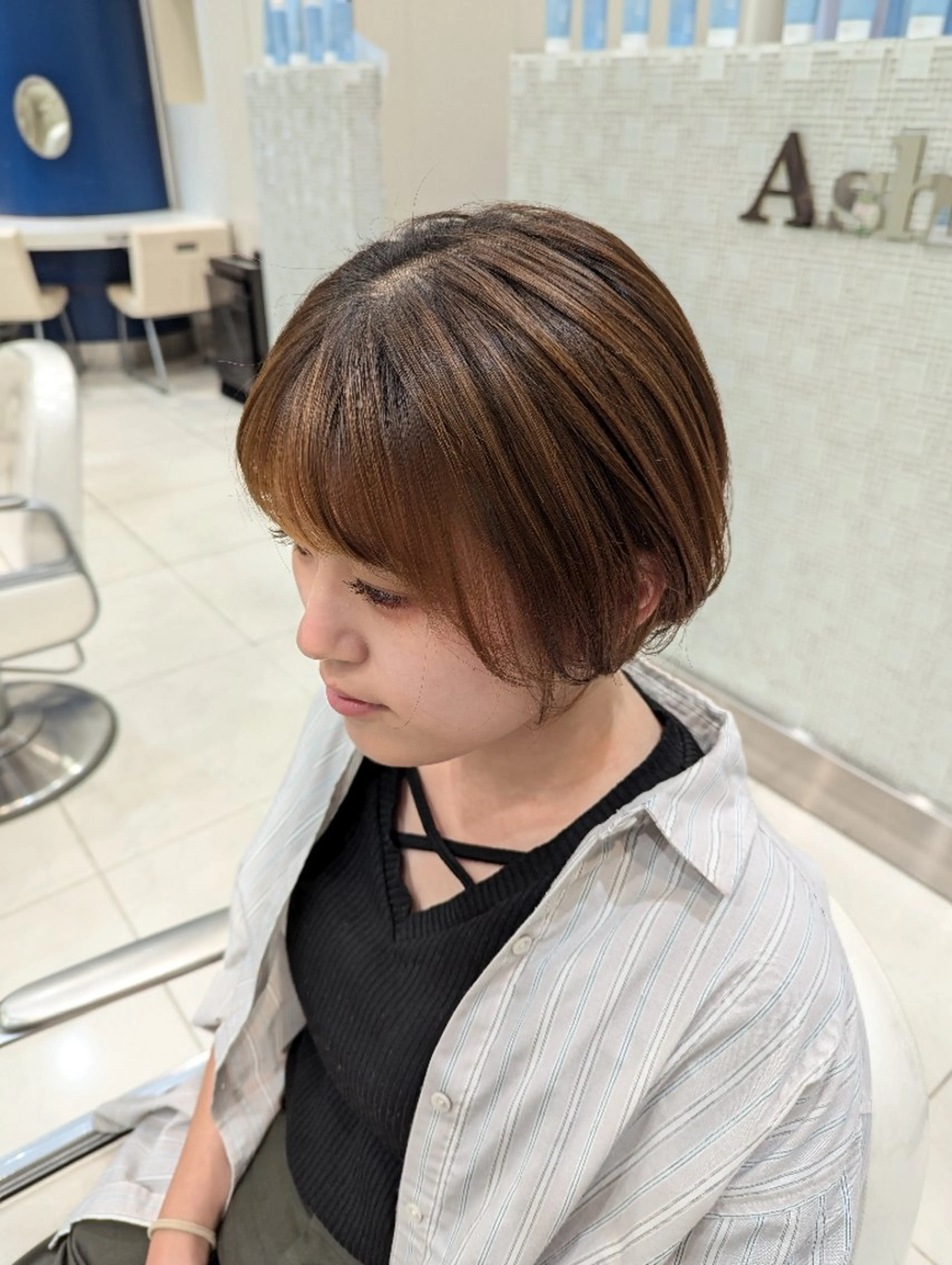 ショート 髪質改善カラー特化 上村保幸のヘアスタイル