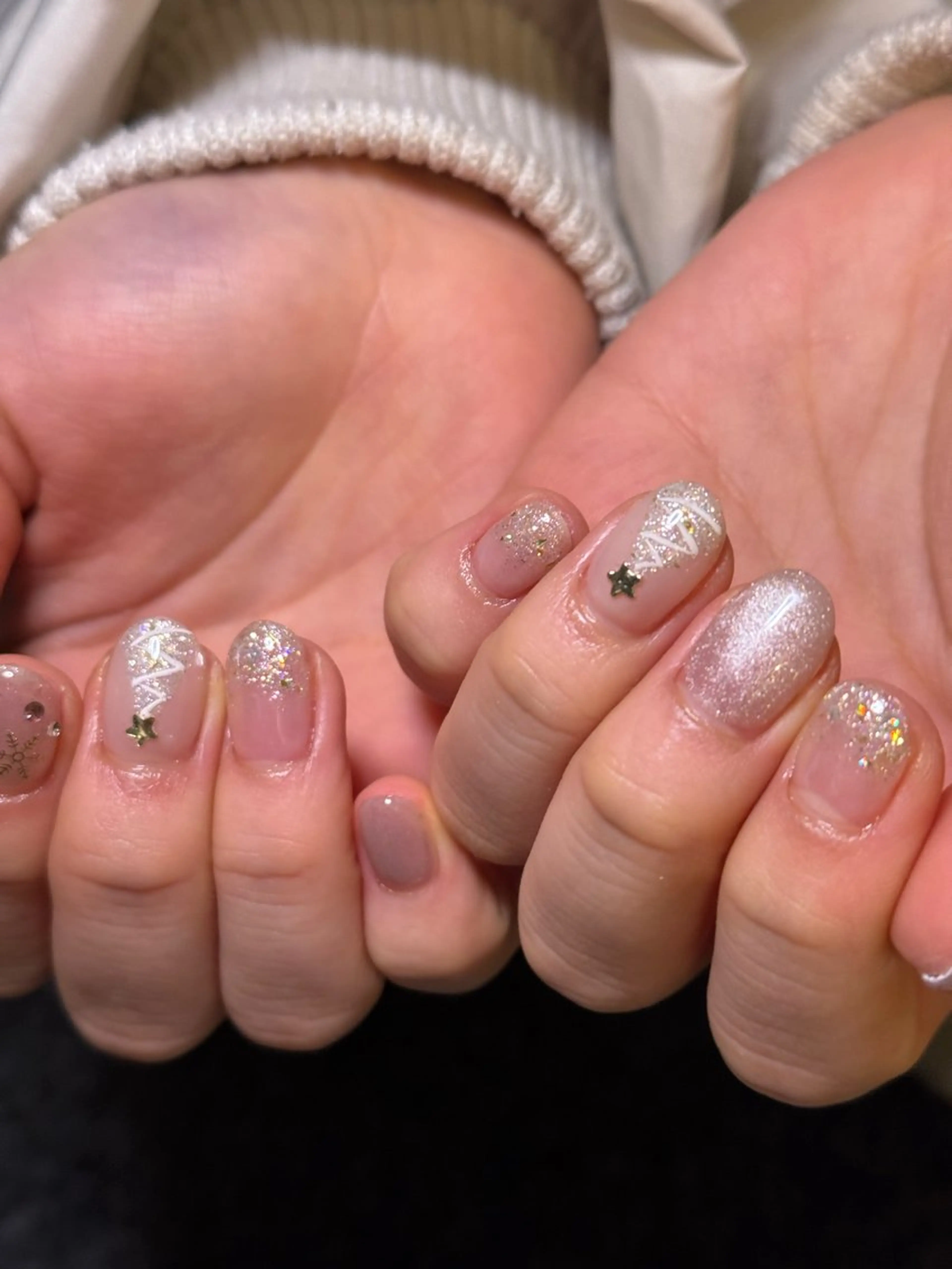 ネイル ハンドネイル nail salon supe_所属・supe_ 八幡🐺*❅·̩͙のネイルデザイン