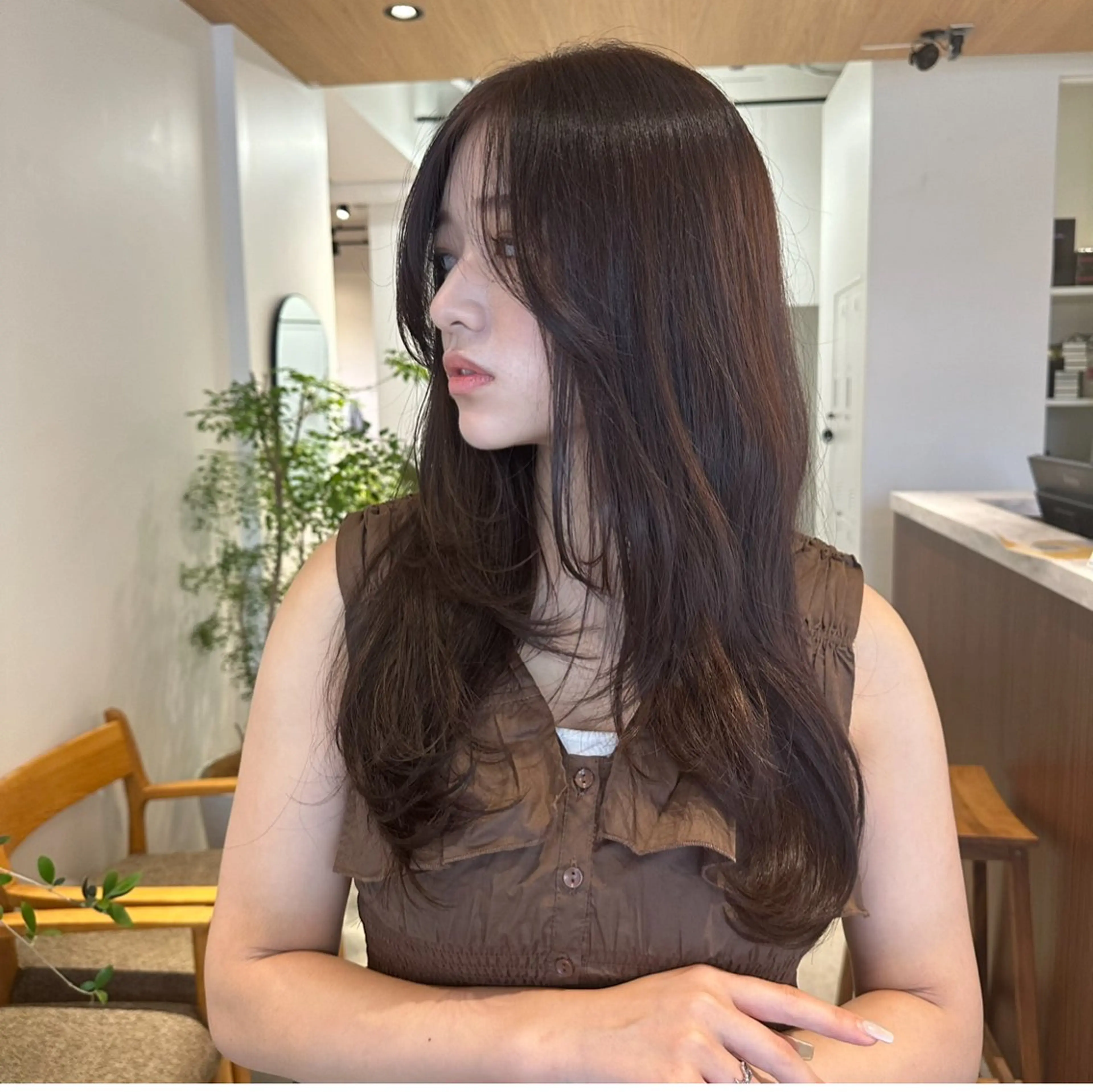 ロング K-two 谷町店所属・K-two谷町❄️ hinaのヘアスタイル