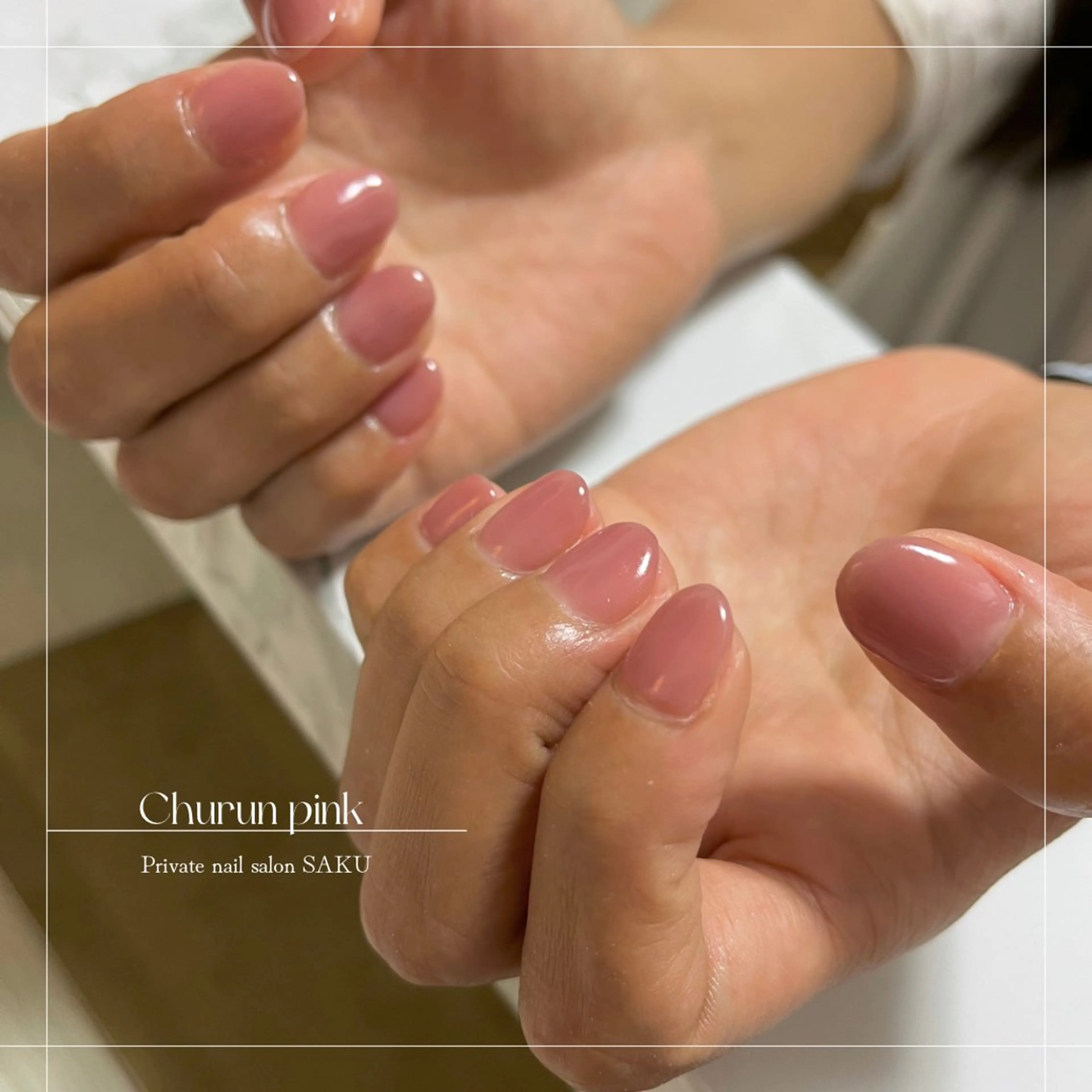 ネイル ハンドネイル SAKU  nail[サクネイル]所属・SAKU nail 作島茜のネイルデザイン