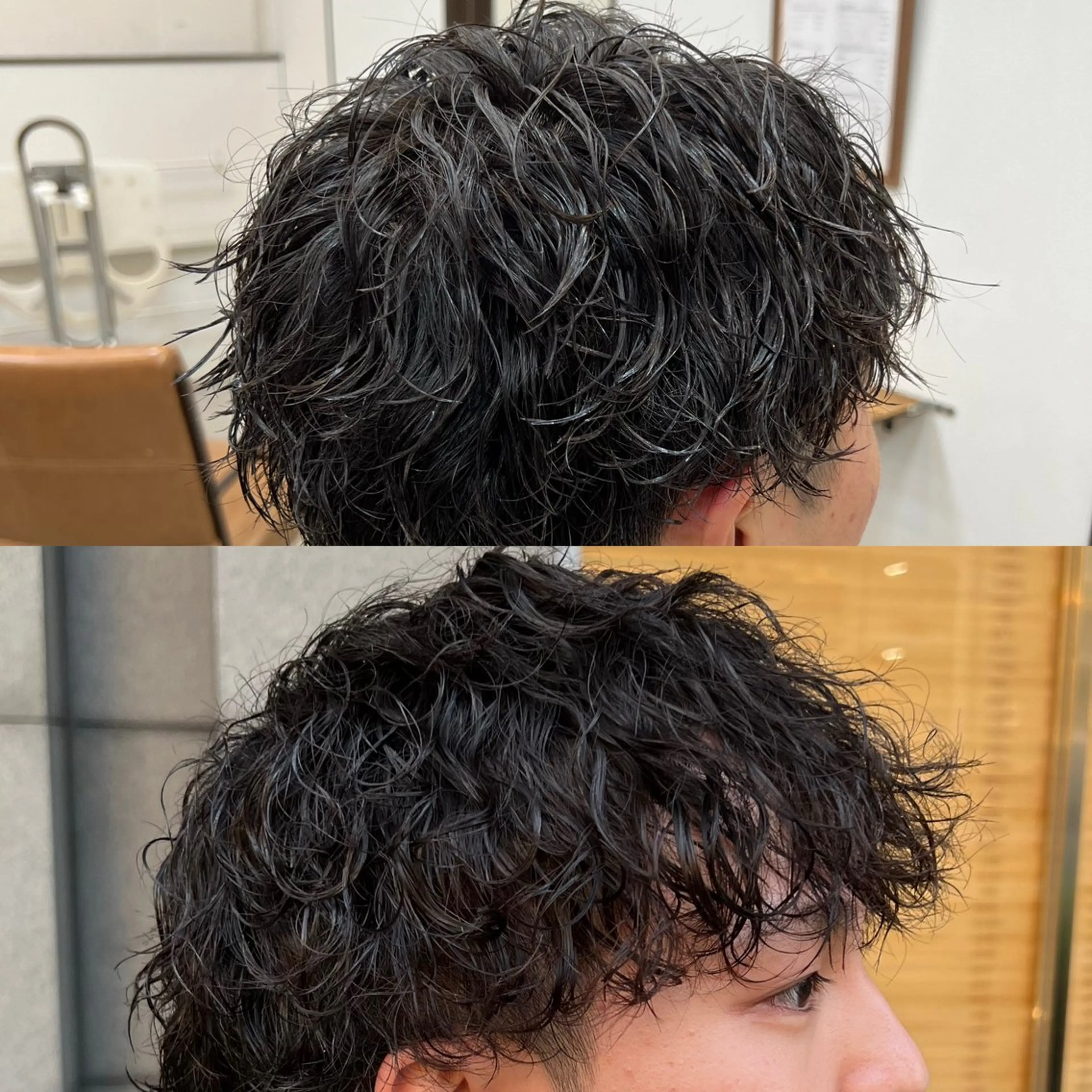 【期間限定】　メンズカット+メンズパーマ+頭皮マッサージの写真