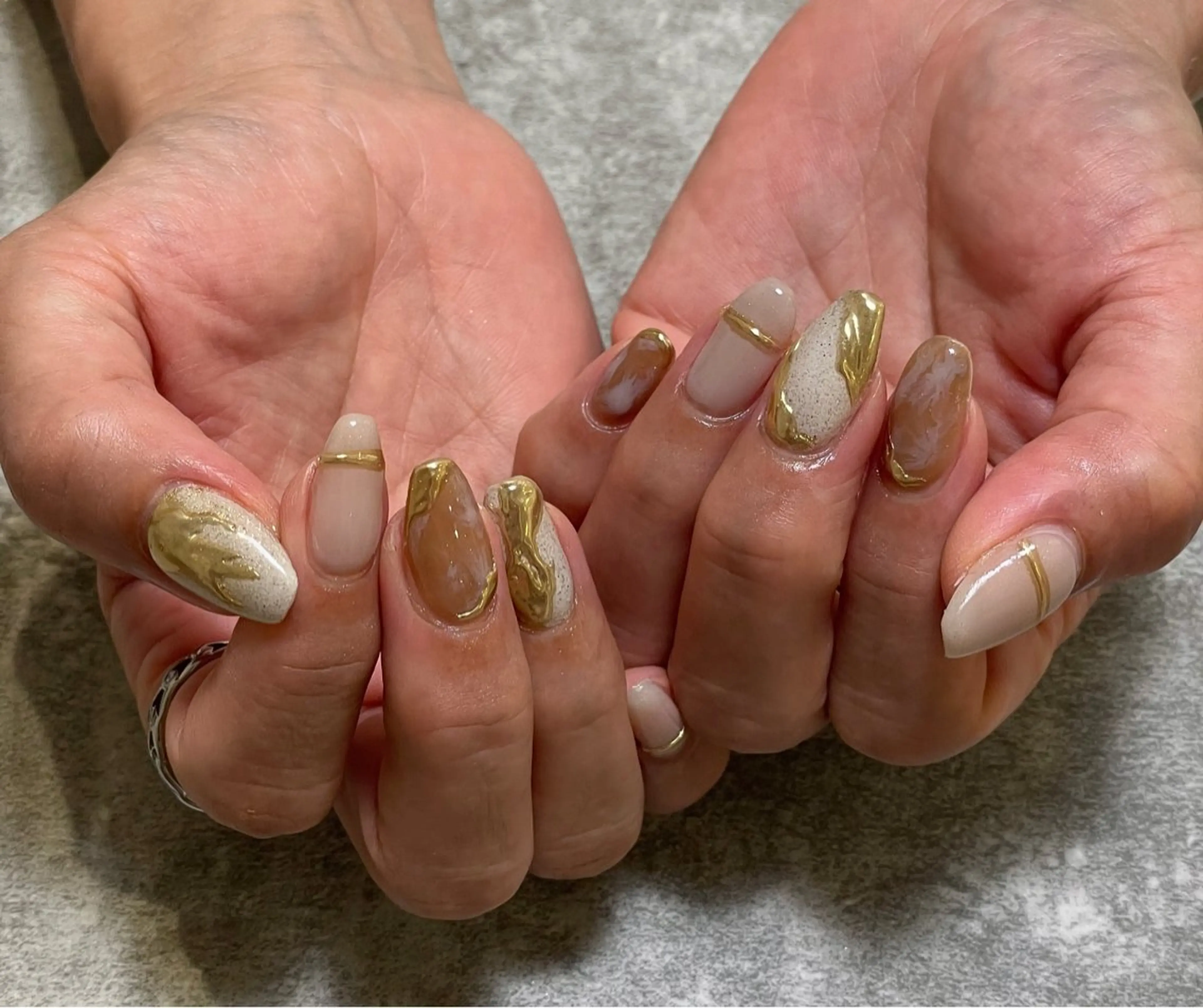 ネイル ハンドネイル ハンドケア Sunny Roa所属・SunnyRoa aguri ୨୧˖*のネイルデザイン