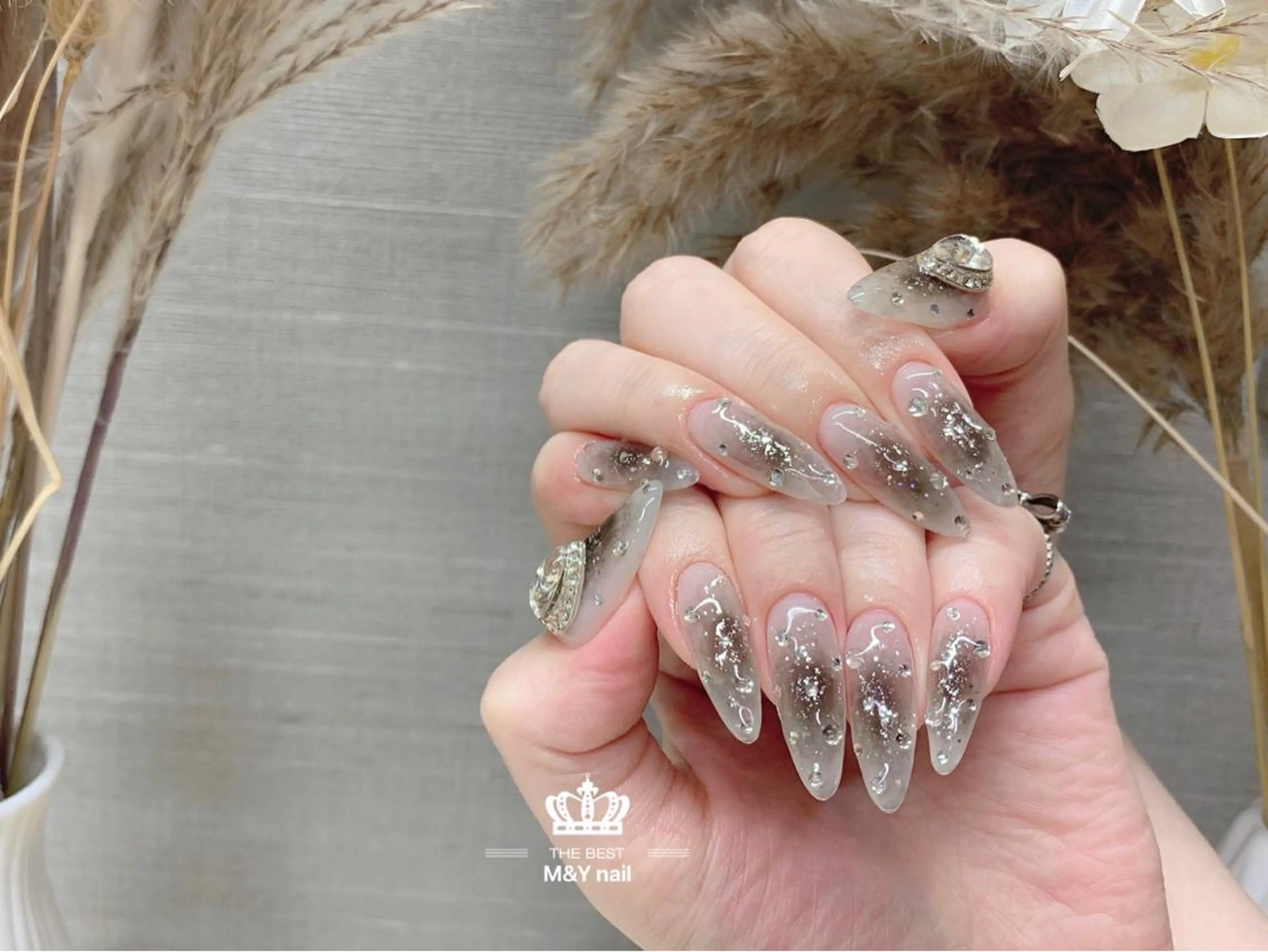 ネイル 持ち込み スカルプネイル M&Y nail Salon 新宿店のネイルデザイン