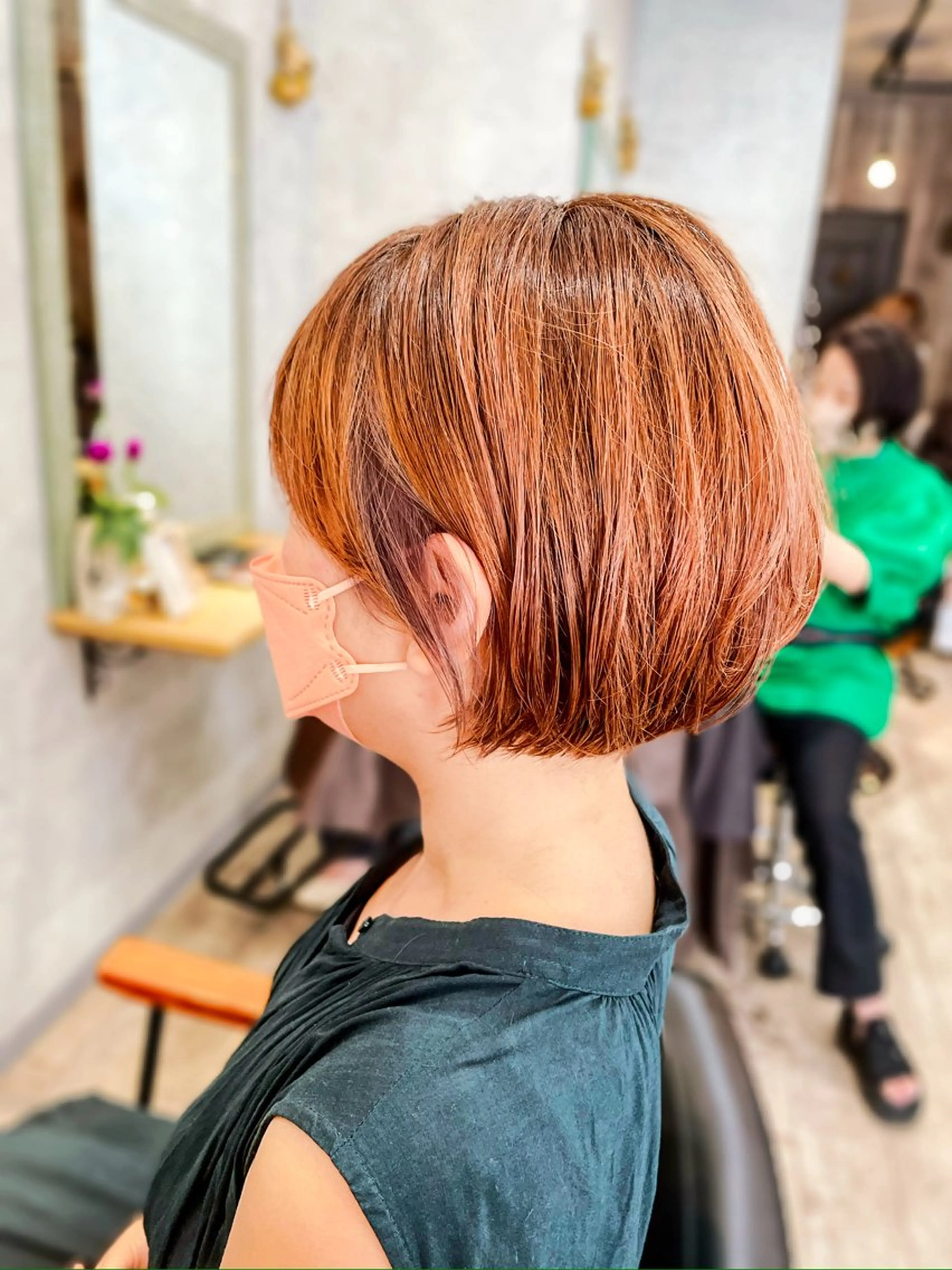 ショート カラー ボブ カット ヘアカラー トリートメント 中西 将🌈"たすく"のヘアスタイル