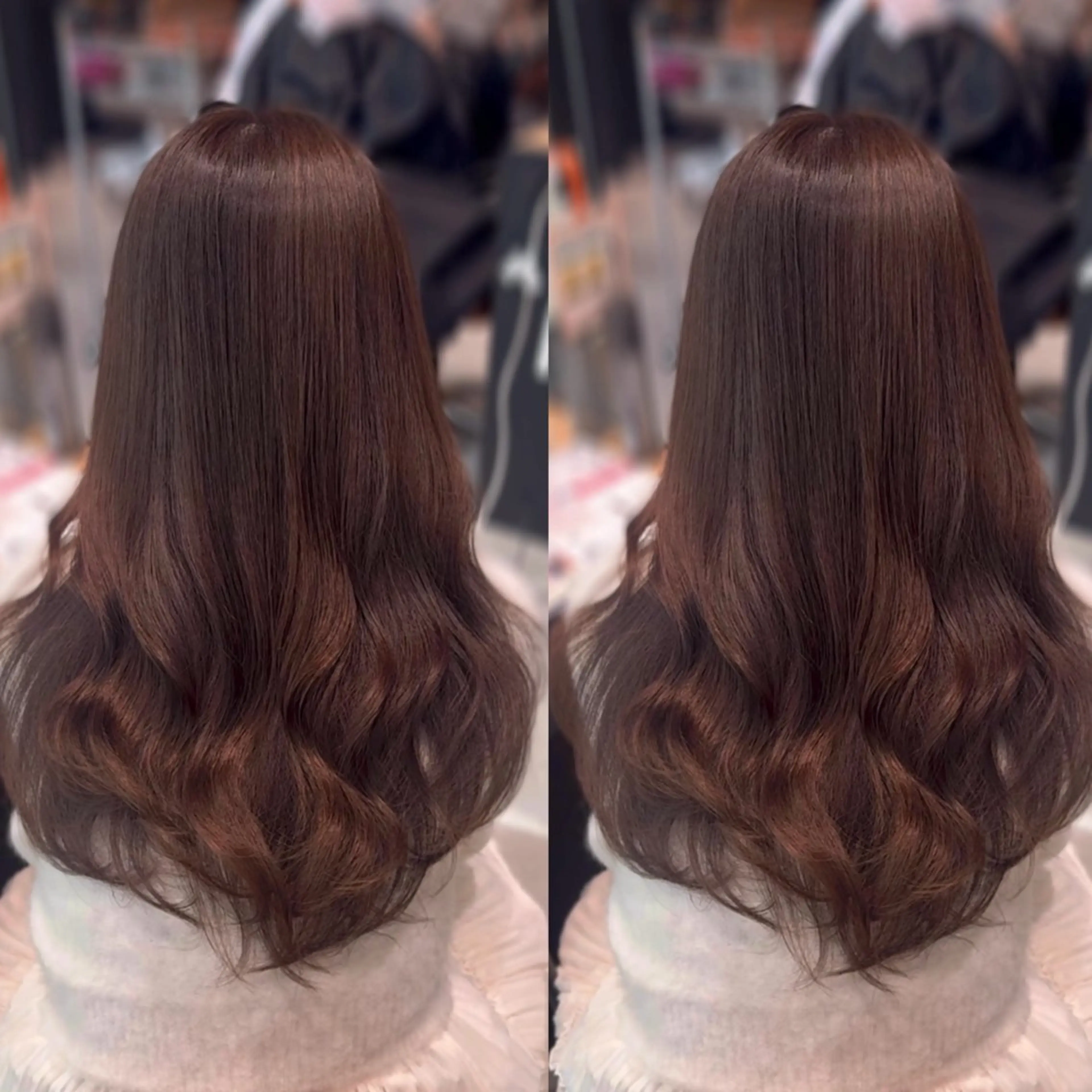 ロング カット ヘアカラー トリートメント ヘアセット 寺西 恵🪡🤍のヘアスタイル