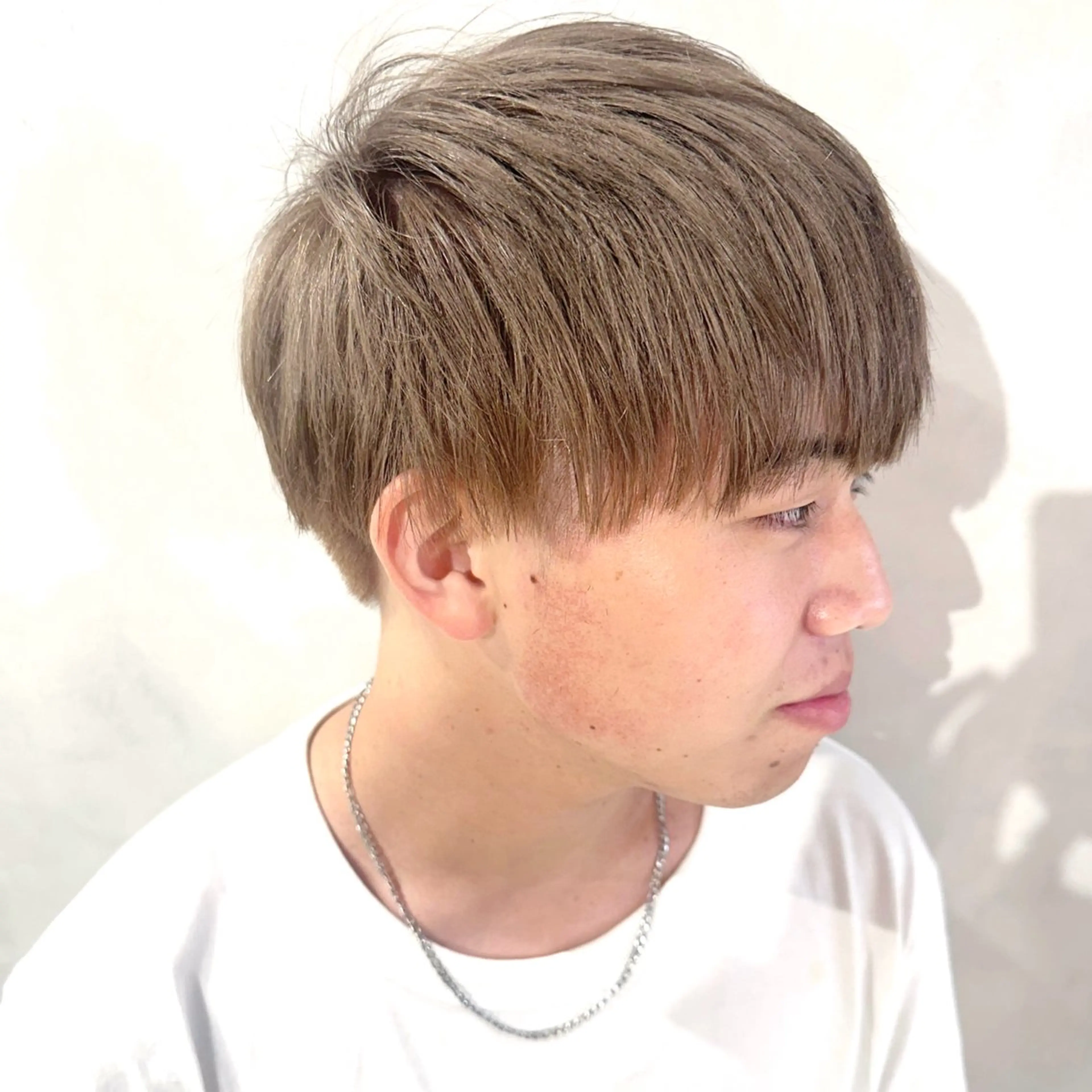 ショート カラー メンズ カット ヘアカラー トリートメント デザインカラー/パー マ🦖外岡咲希🦖のヘアスタイル